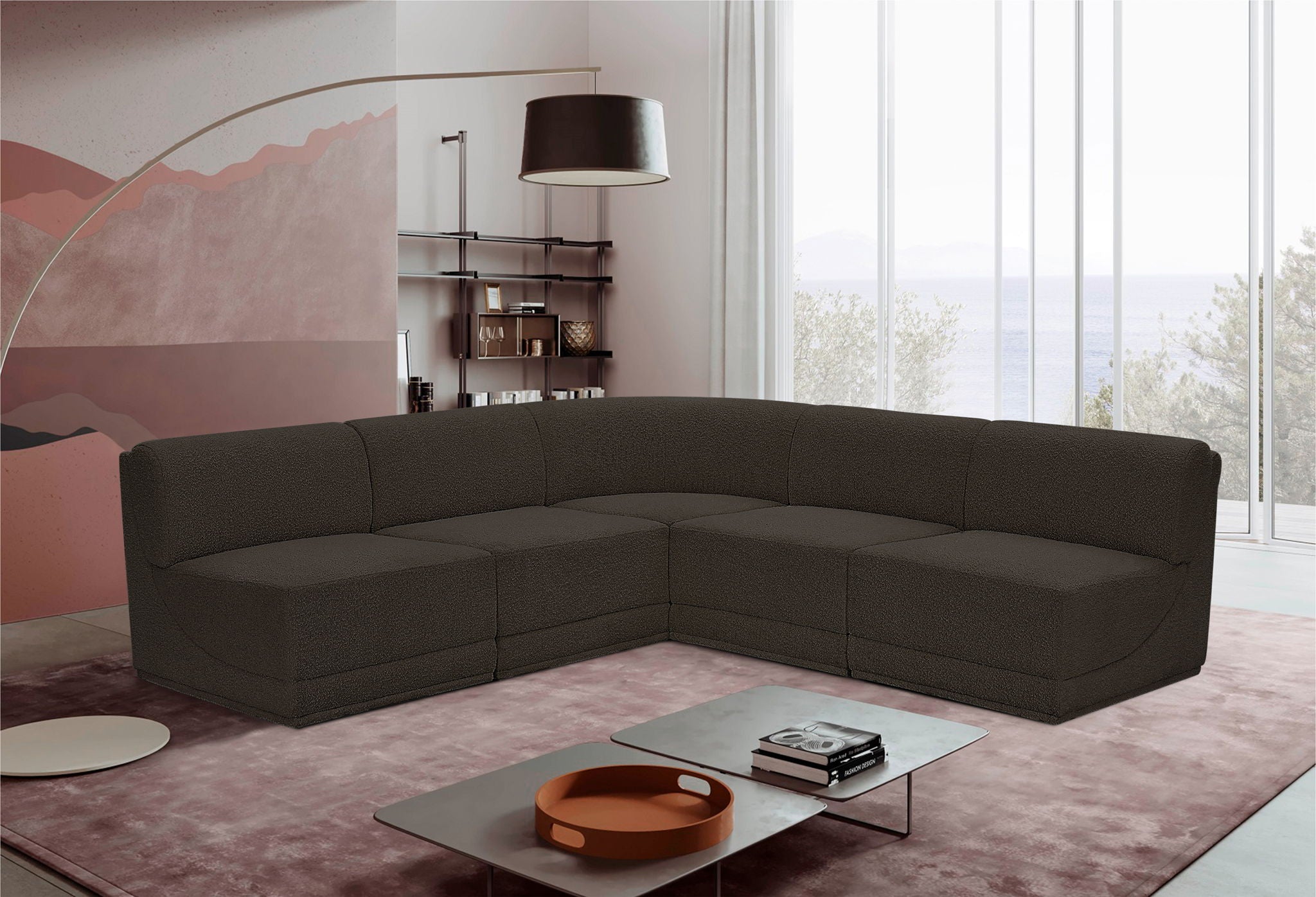 Ollie - 5 Piece Modular Sectional - Urban Living Furniture (Los Angeles, CA)
