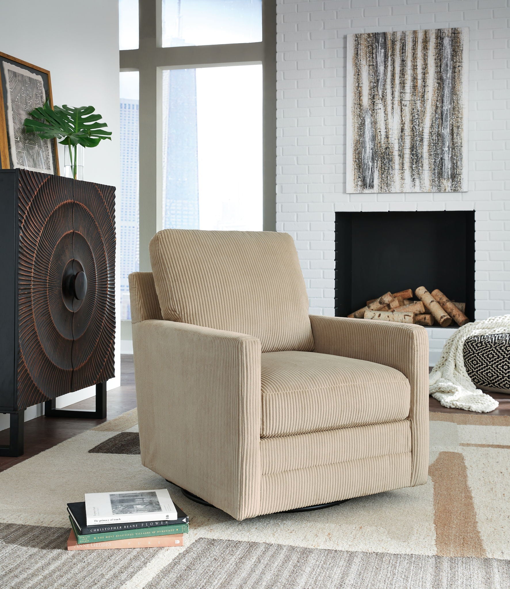 Icaman - Swivel Chair - Urban Living Furniture (Los Angeles, CA)