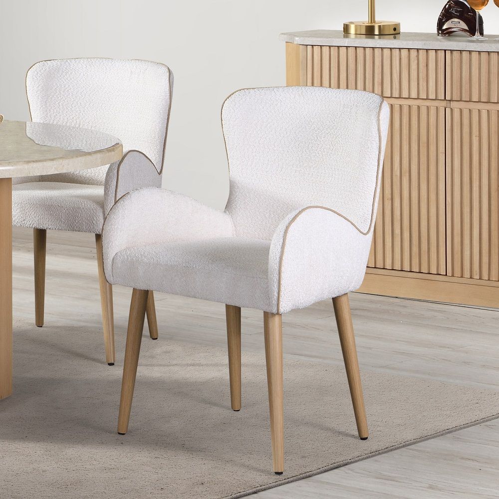 Adalynn - Side Chair (Set of 2) - Gray & Weathered Gray Oak - Urban Living Furniture (Los Angeles, CA)