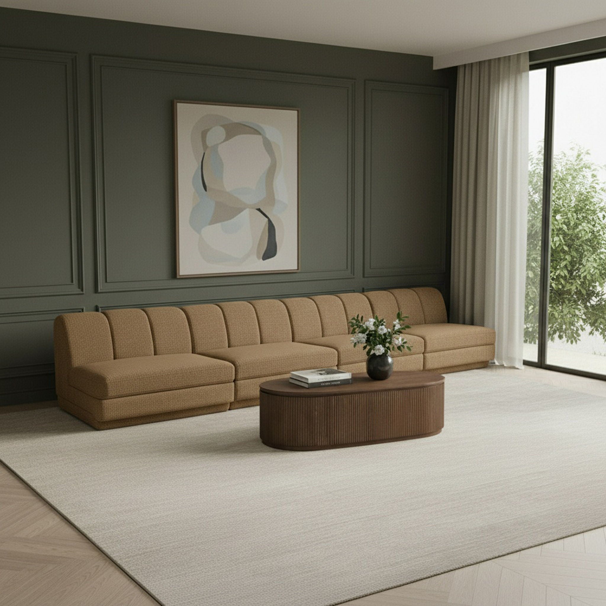 Modari - Sectional - Brown - Urban Living Furniture (Los Angeles, CA)