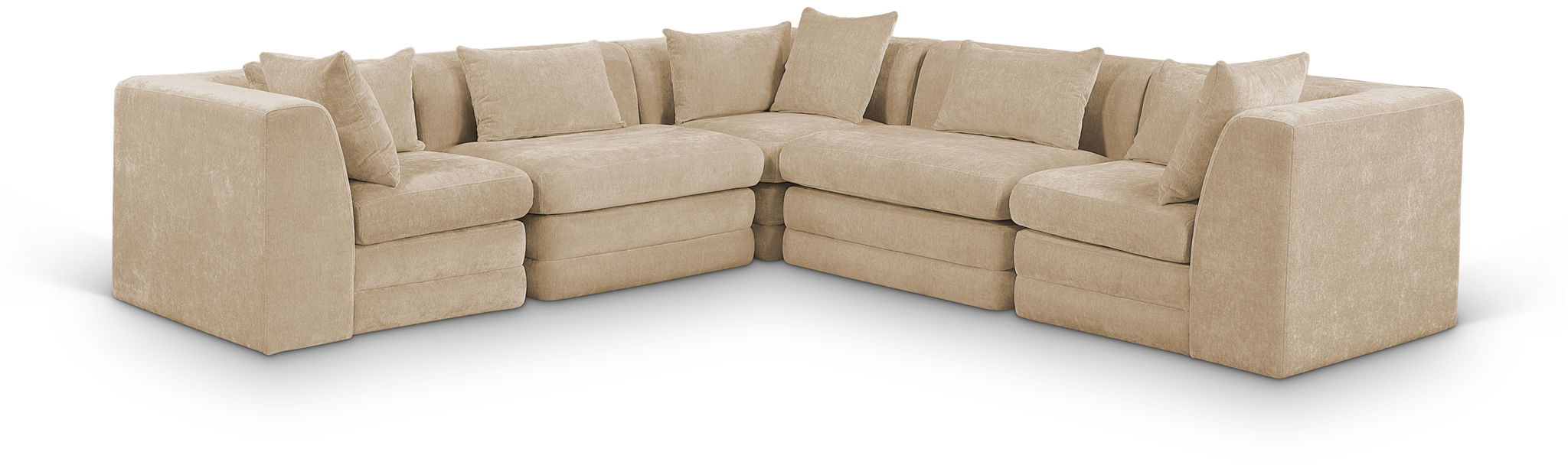 Stellar - 5 Piece Upholstered Modular Sectional - Urban Living Furniture (Los Angeles, CA)