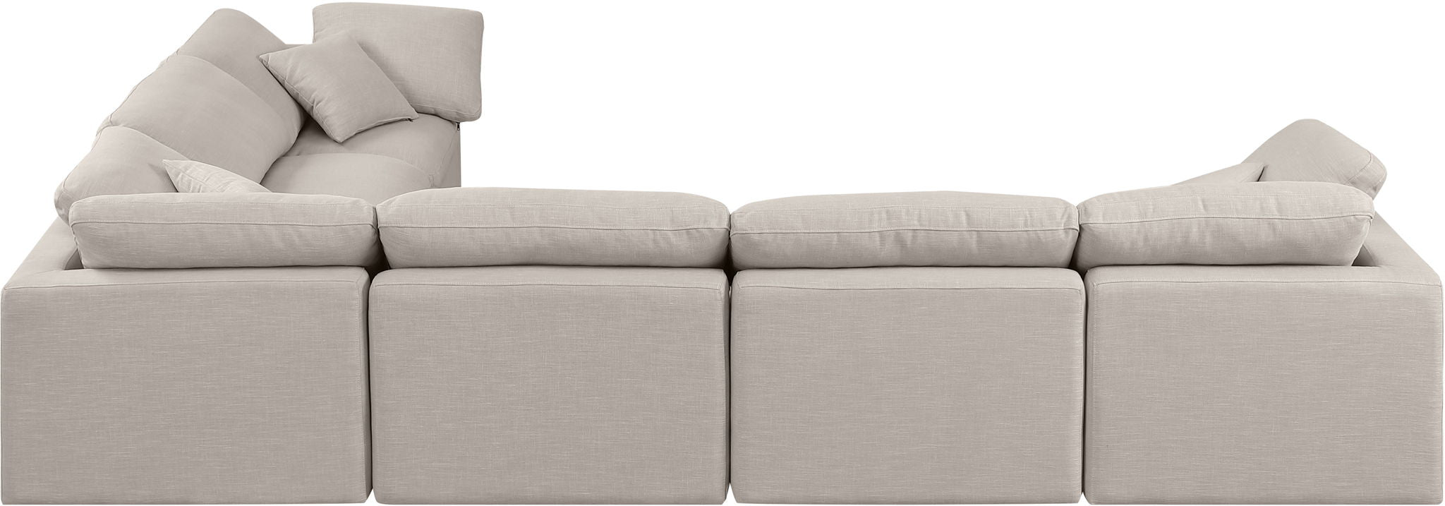 Indulge - Linen 6 Piece Modular Corner Sectional - Urban Living Furniture (Los Angeles, CA)
