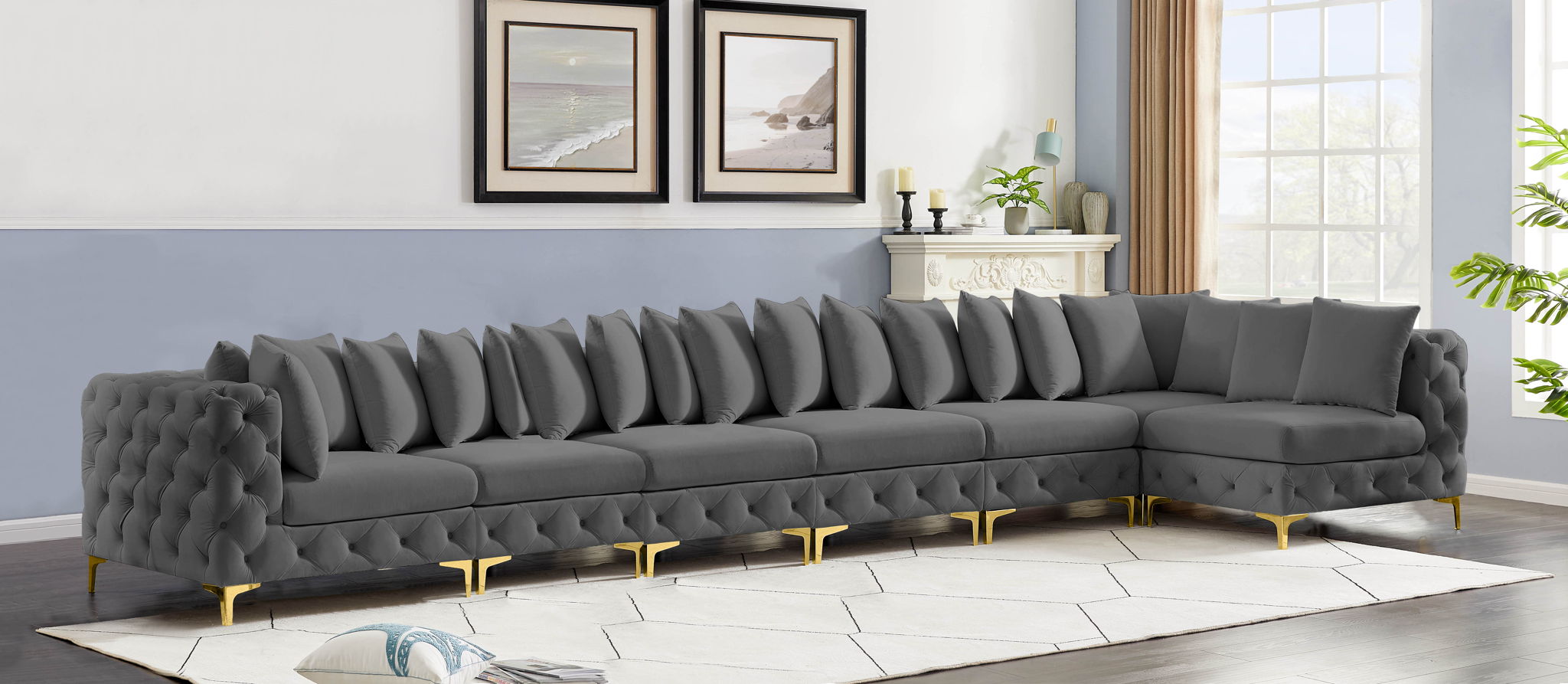 Tremblay - 7 Piece Modular Sectional - Urban Living Furniture (Los Angeles, CA)