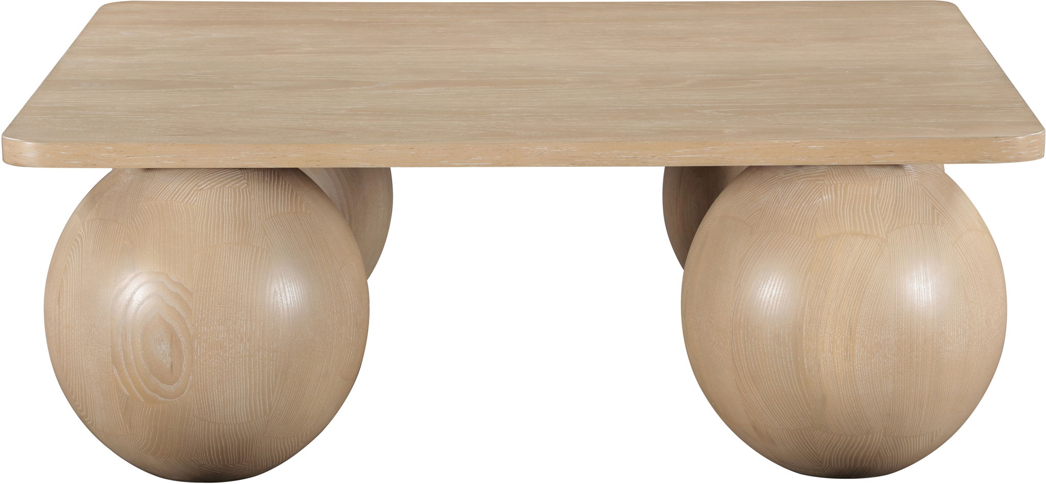 Fitch - Oak Veneer Coffee Table - 4 Legs - Urban Living Furniture (Los Angeles, CA)