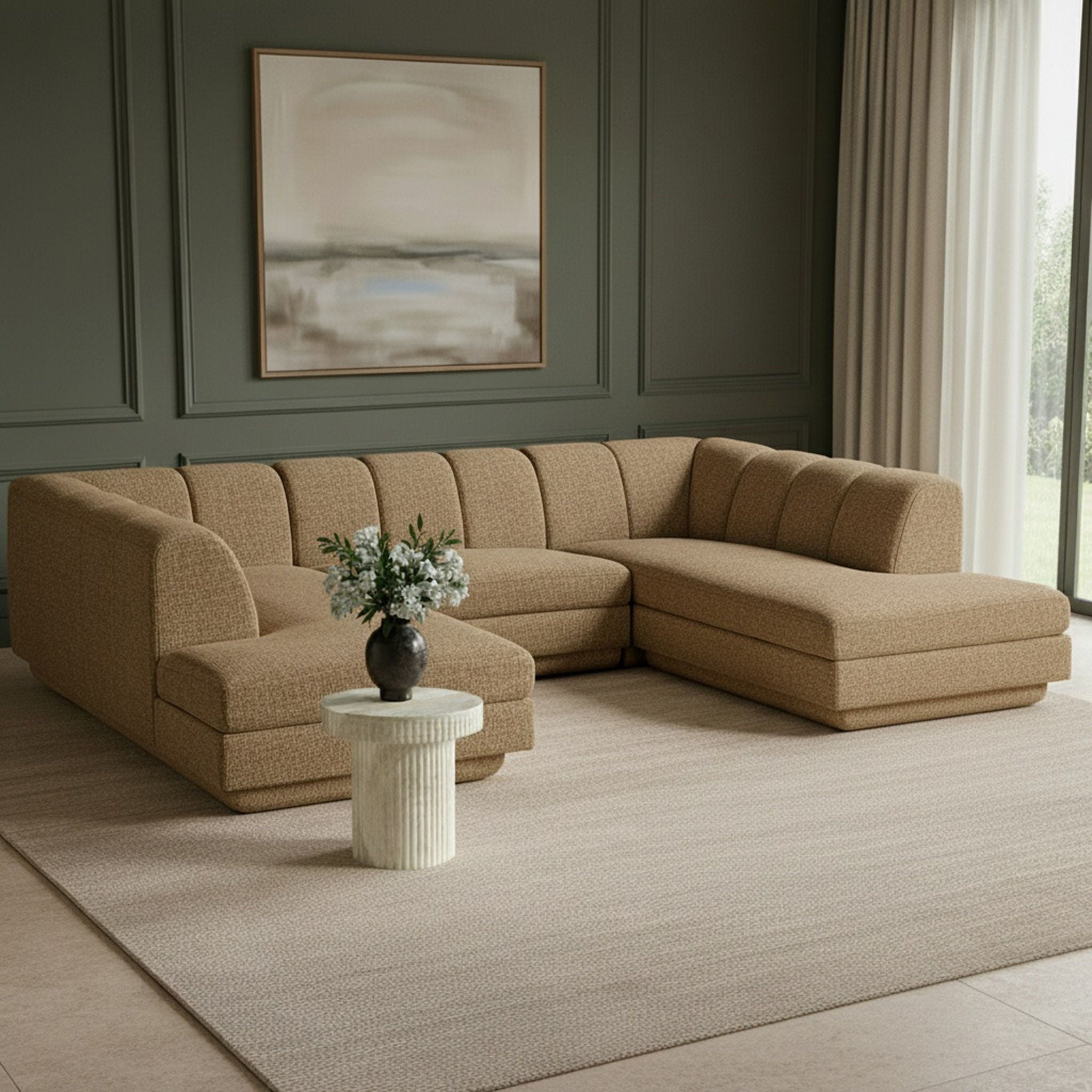 Modari - Sectional - Brown - Urban Living Furniture (Los Angeles, CA)