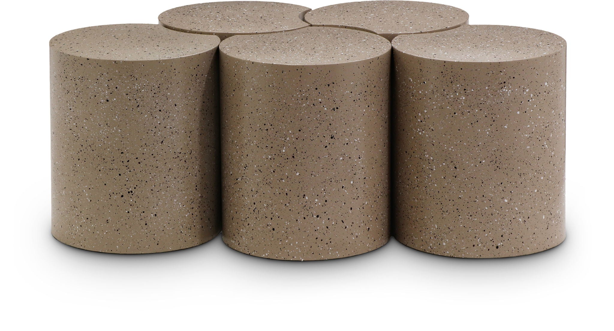 Dimple - 5 Piece Modular Coffee Table - Terazzo Finish - Urban Living Furniture (Los Angeles, CA)