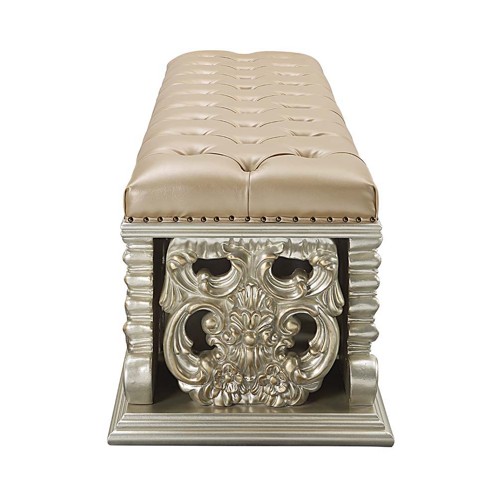 Sorina - Bench - Antique Gold - Urban Living Furniture (Los Angeles, CA)