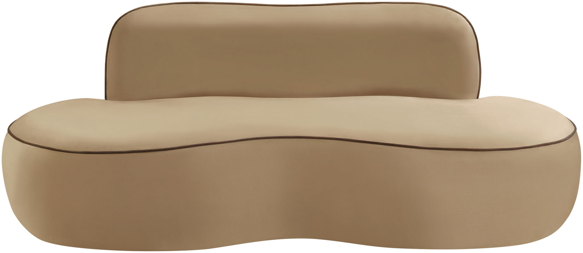 Swerve - Velvet 77" Upholstered Loveseat - Urban Living Furniture (Los Angeles, CA)