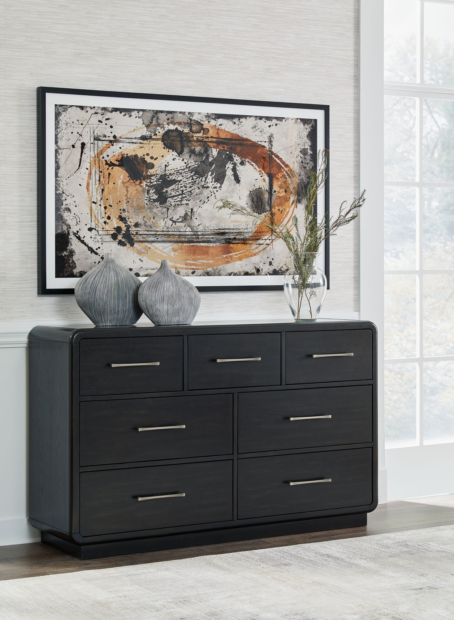 Rowanbeck - Black - Dresser - Urban Living Furniture (Los Angeles, CA)