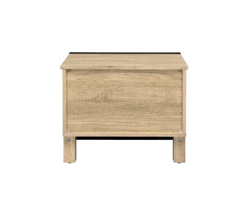 Erasto - Accent Table - Oak & Black - Urban Living Furniture (Los Angeles, CA)