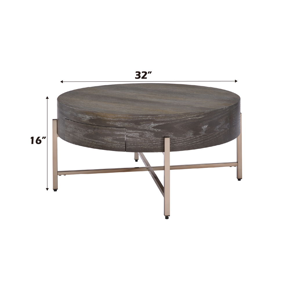 Weyton - Coffee Table - Light Brown & Champagne - Urban Living Furniture (Los Angeles, CA)