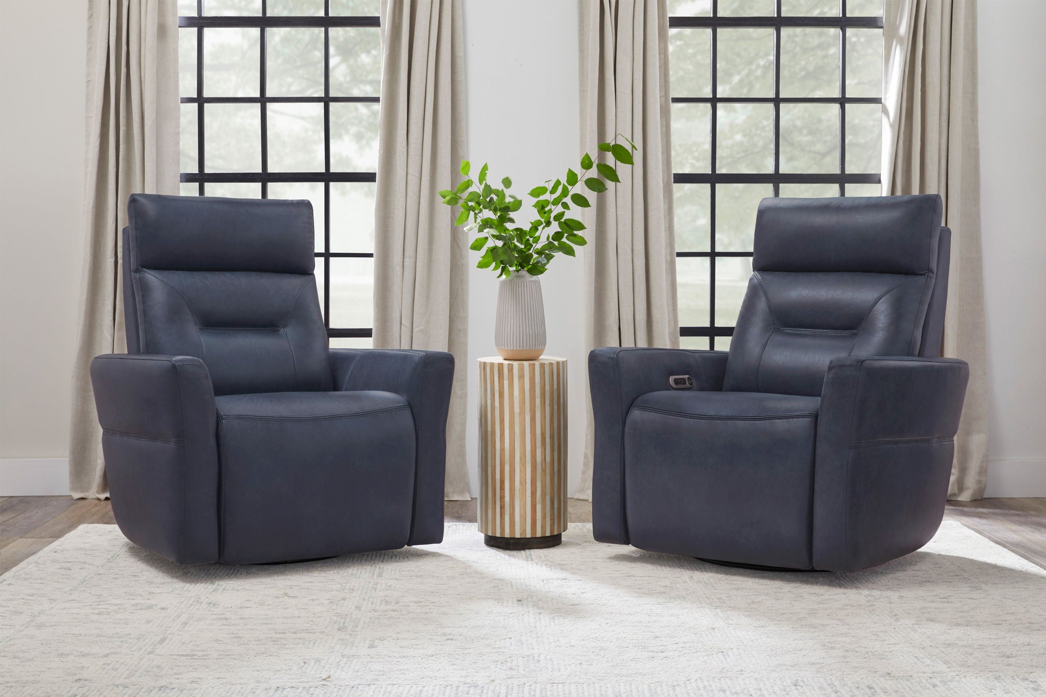 Remmington - Power Swivel Glider Recliner - Urban Living Furniture (Los Angeles, CA)