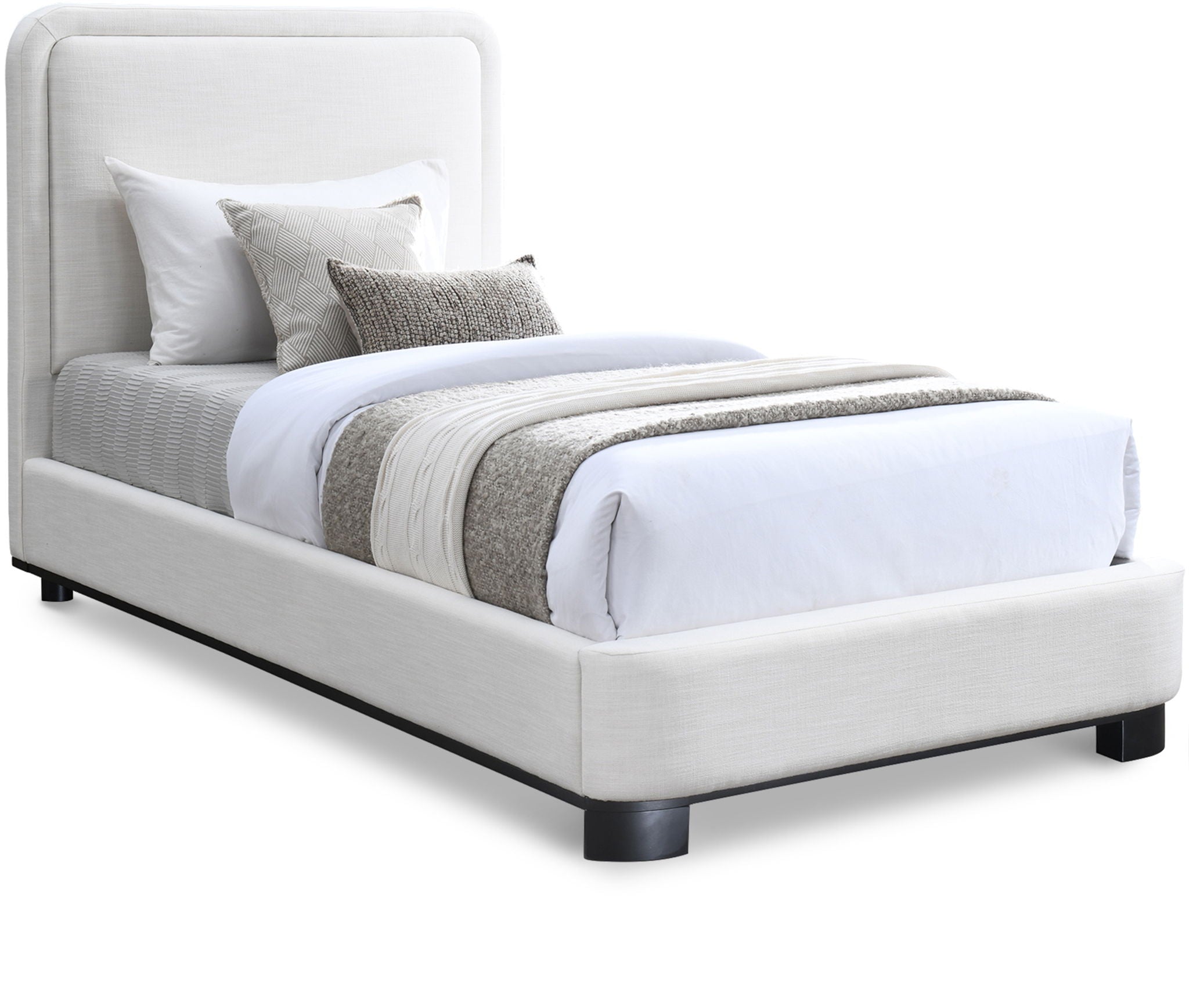 Nolita - Bed With Black Base - Urban Living Furniture (Los Angeles, CA)