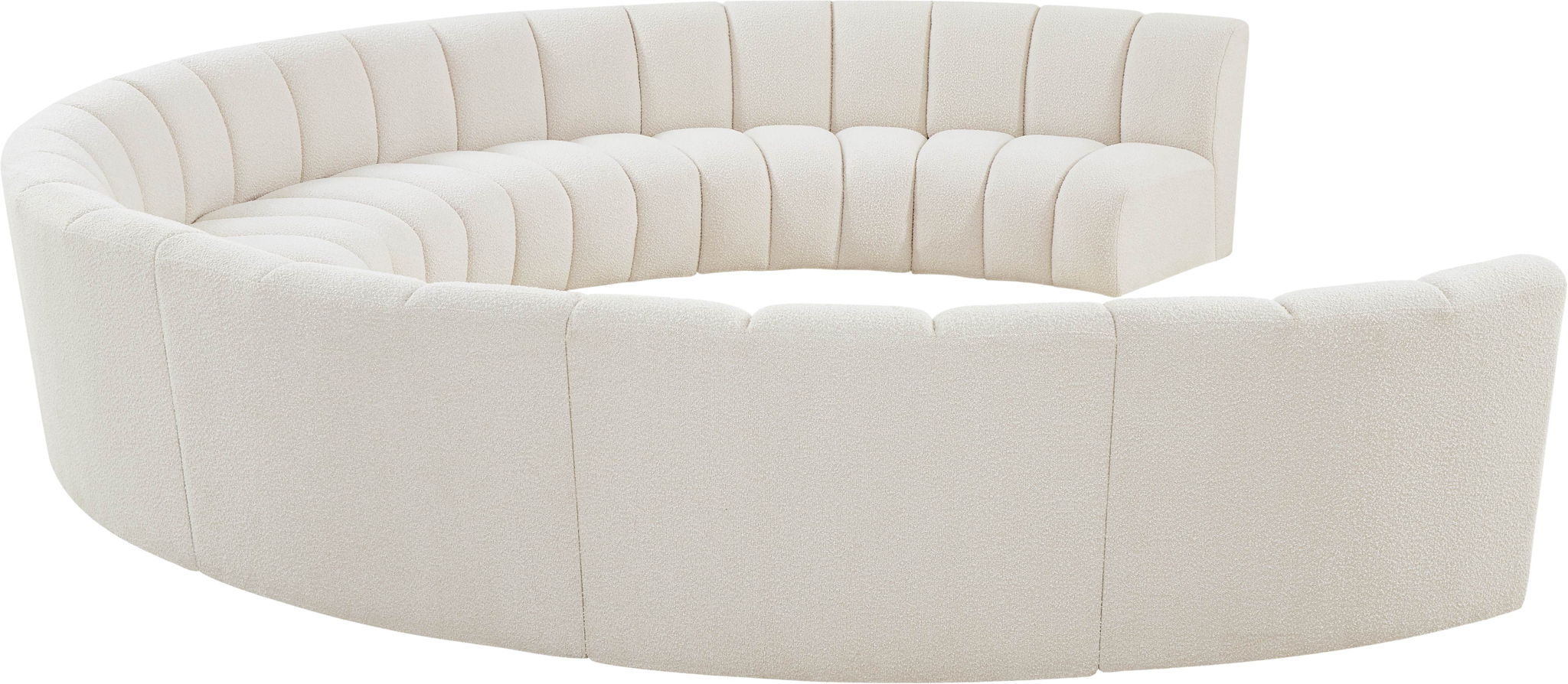 Infinity - 9 Piece Boucle Modular Sectional - Urban Living Furniture (Los Angeles, CA)
