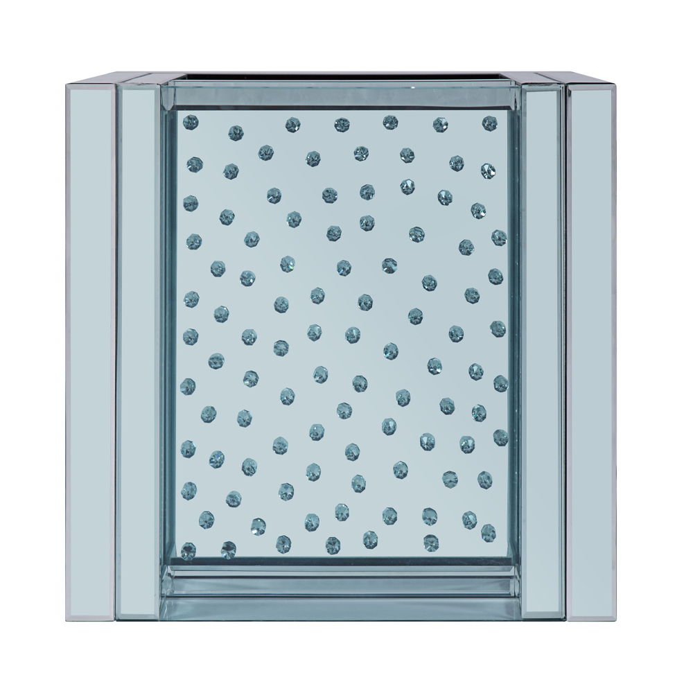 Nysa - 24" End Table - Mirrored & Faux Crystals - Urban Living Furniture (Los Angeles, CA)