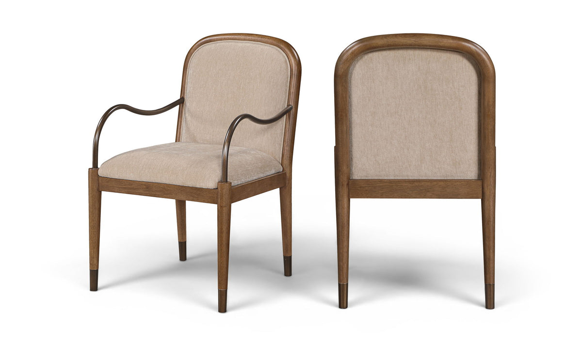 Cambria - Fabric Upholstered Dining Arm Chair