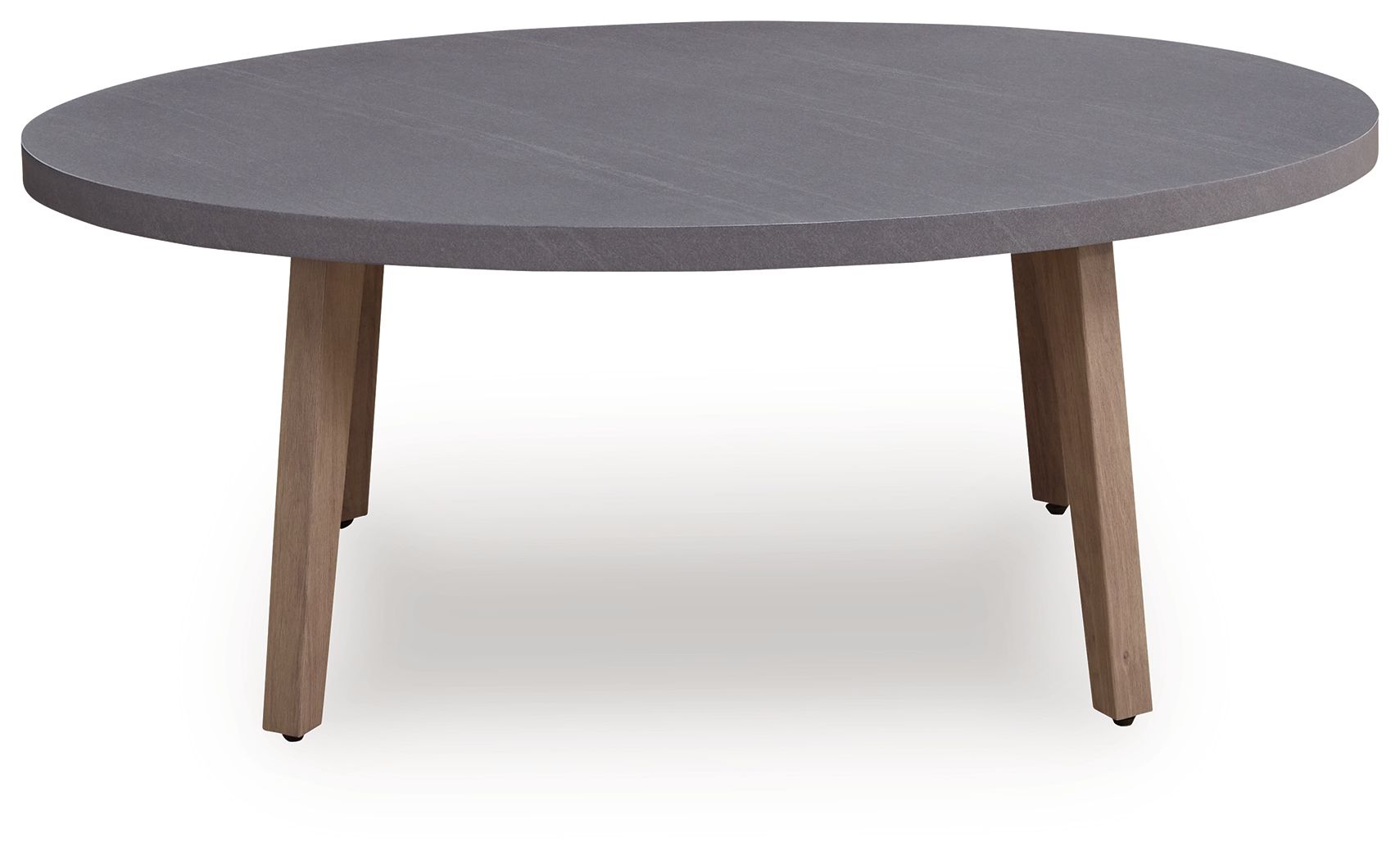 Harmony Headlands - Oval Cocktail Table - Natural / Gray