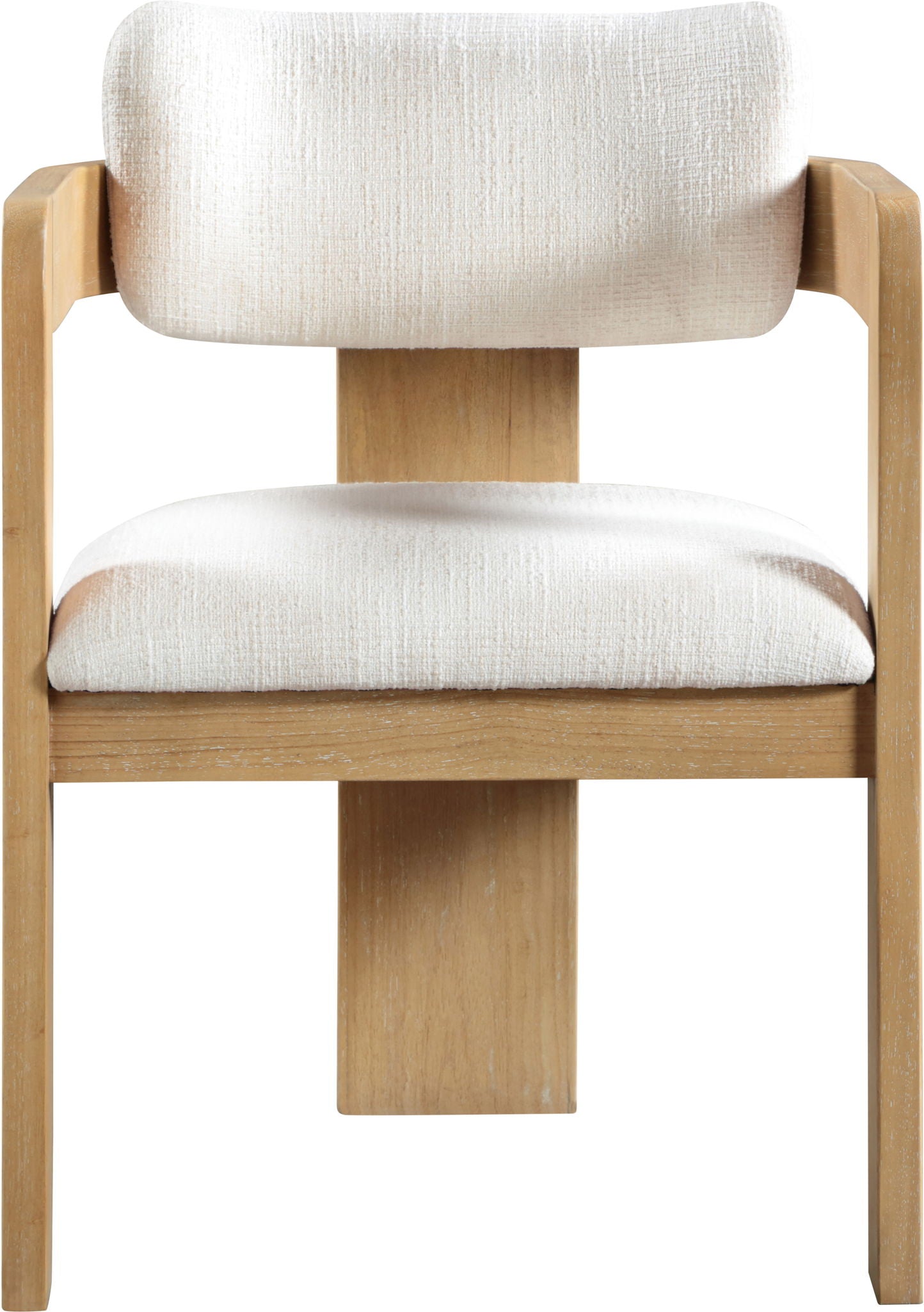 Sacha - Linen Dining Chair With Natural Base (Set of 2) - Urban Living Furniture (Los Angeles, CA)