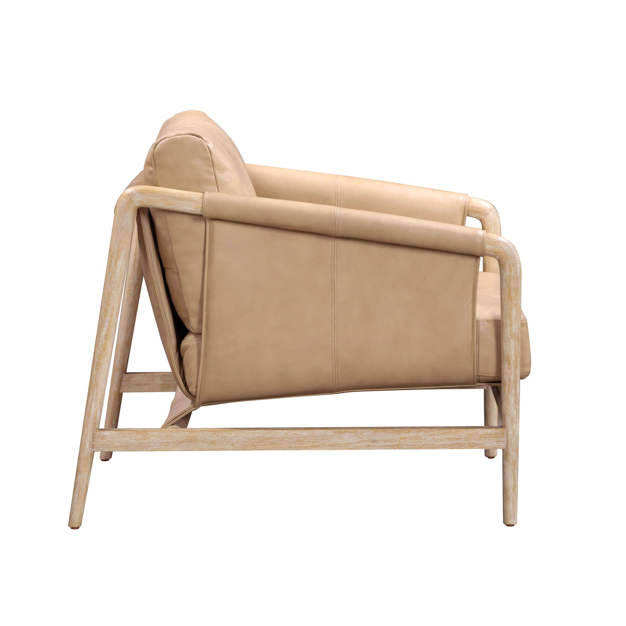 Chakka - Genuine Leather Accent Chair - Urban Living Furniture (Los Angeles, CA)