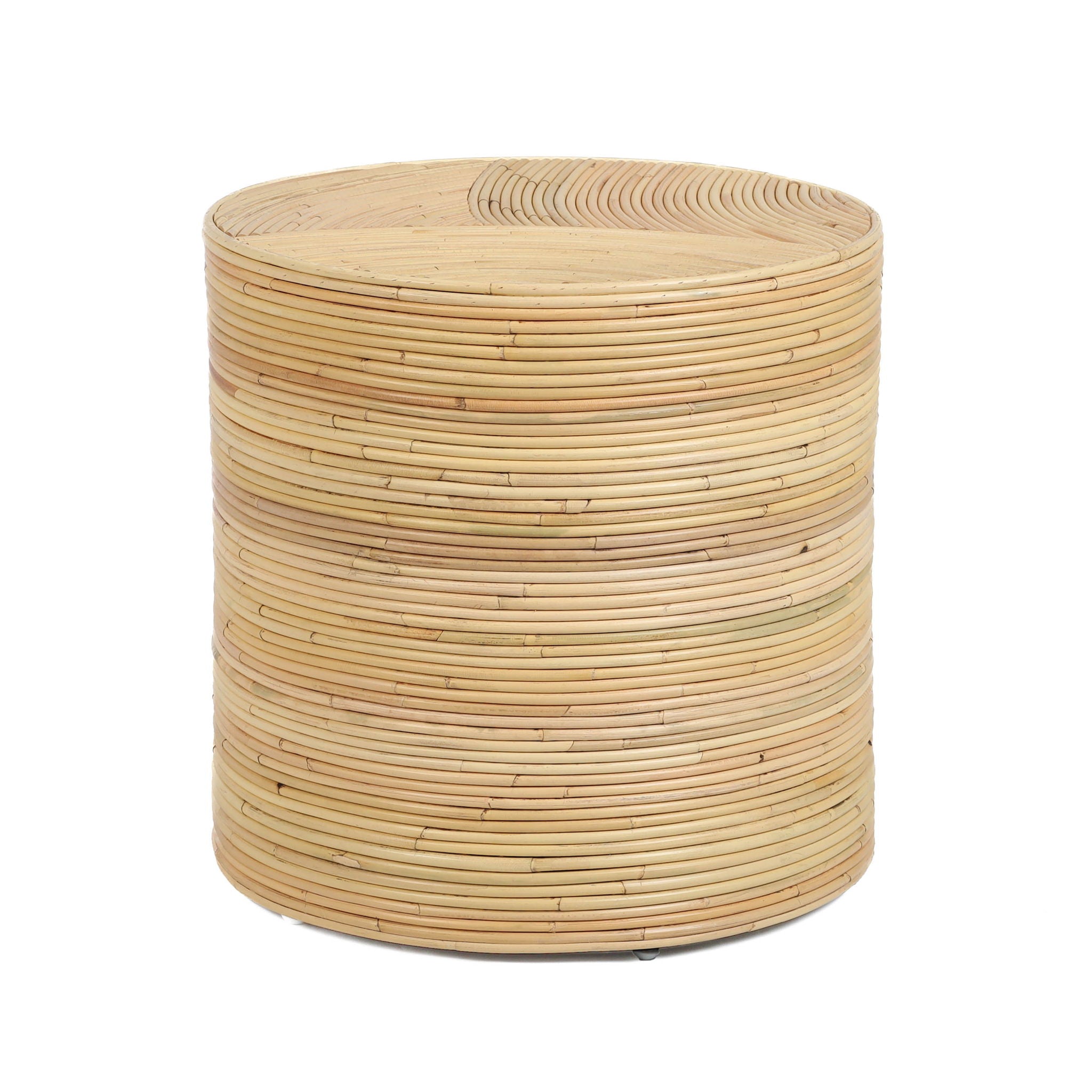 Matea - Rattan Arch Side Table - Natural - Urban Living Furniture (Los Angeles, CA)