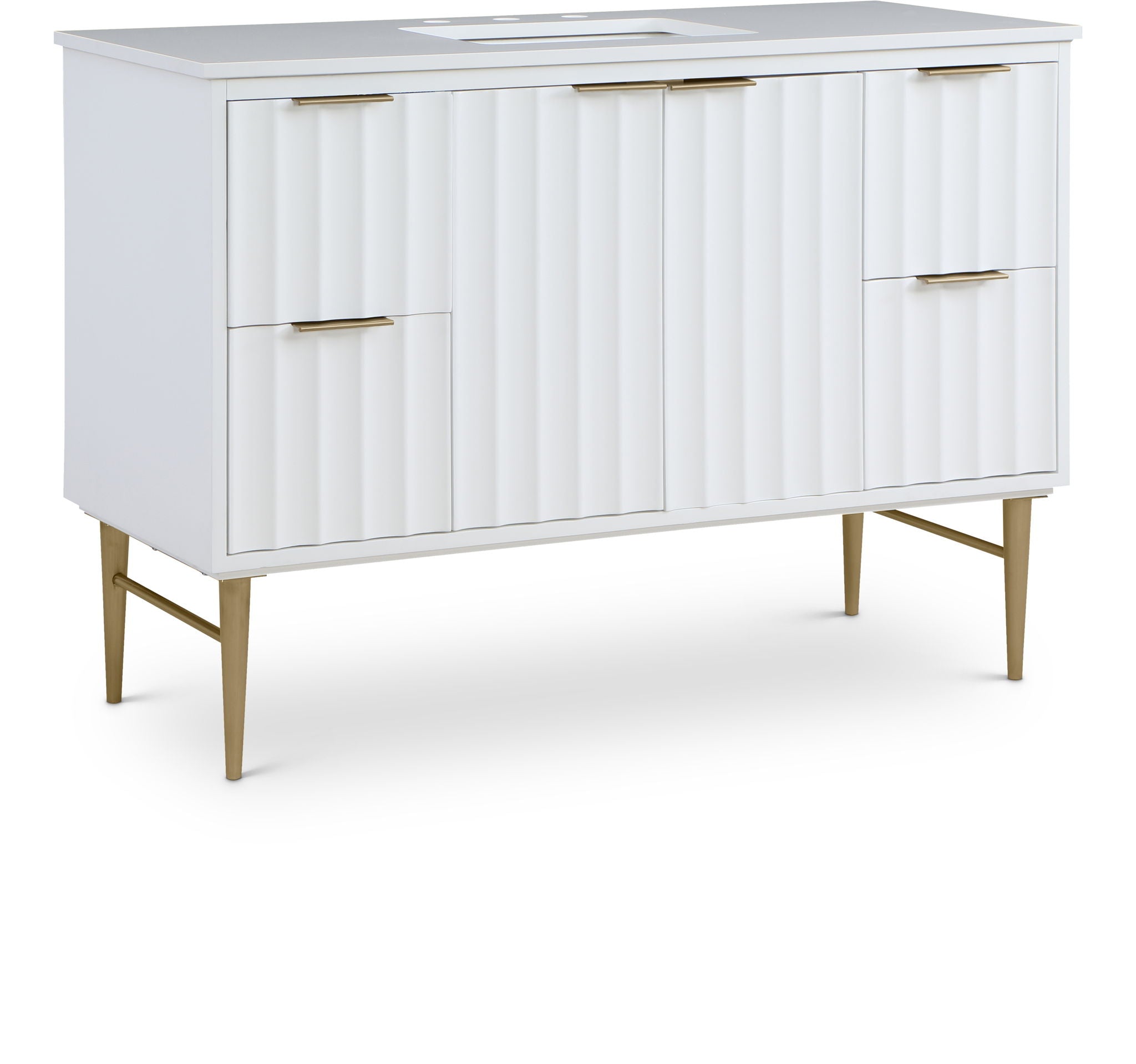 Modernist - Bathroom Vanity With Gold Legs - Urban Living Furniture (Los Angeles, CA)