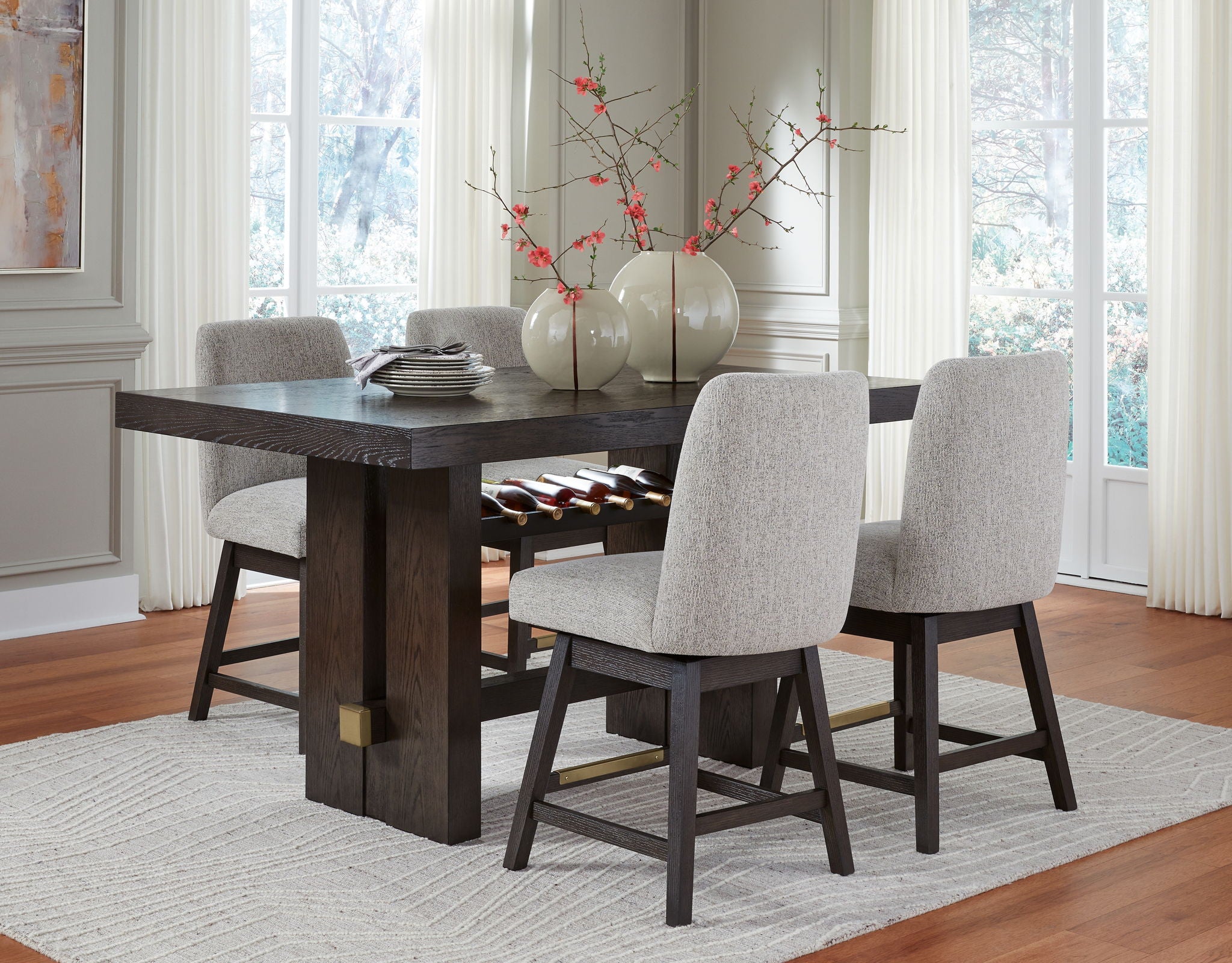 Burkhaus - Rectangular Counter Table Set - Urban Living Furniture (Los Angeles, CA)