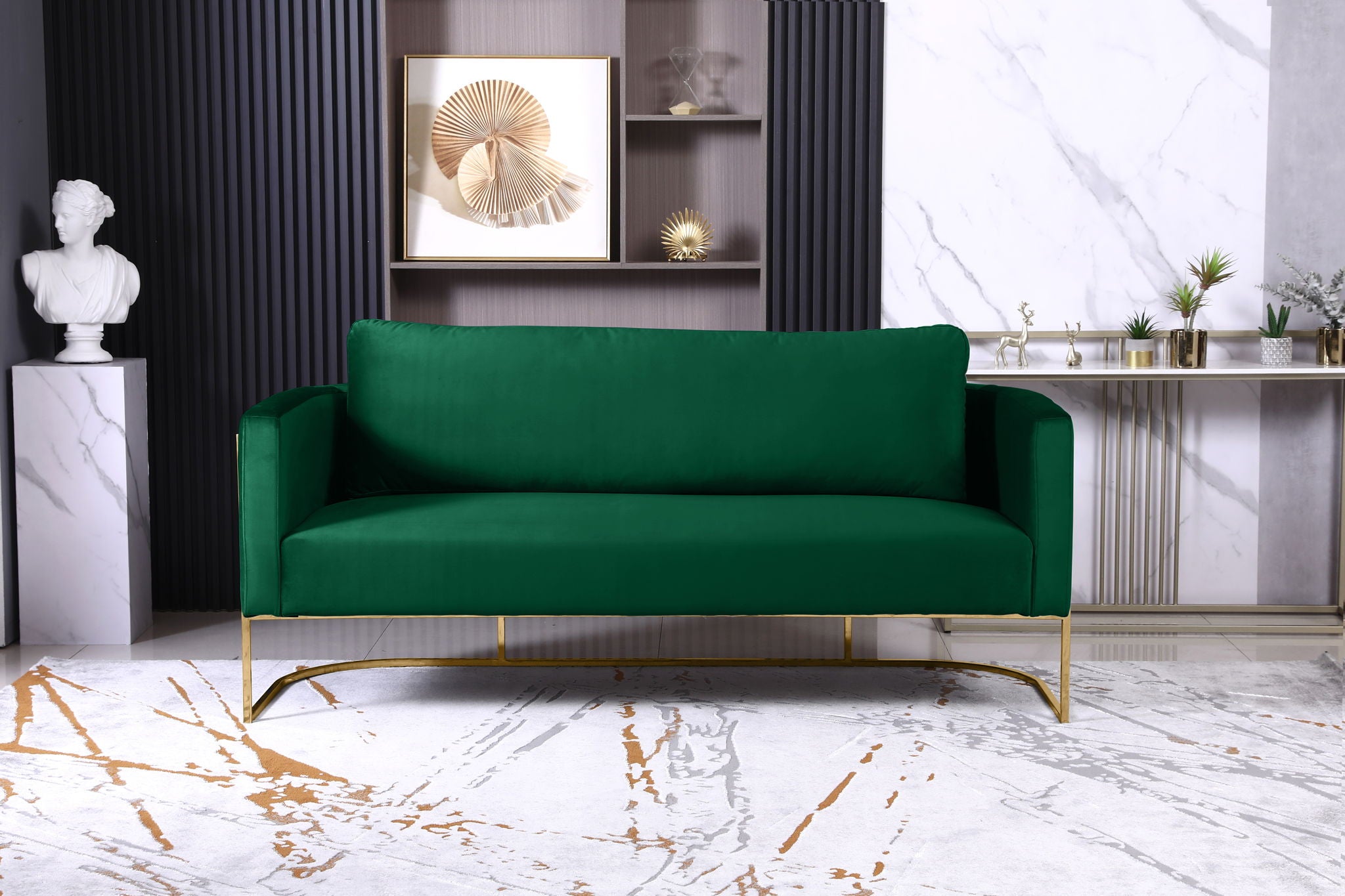 Casa - Sofa with Gold Legs - Urban Living Furniture (Los Angeles, CA)