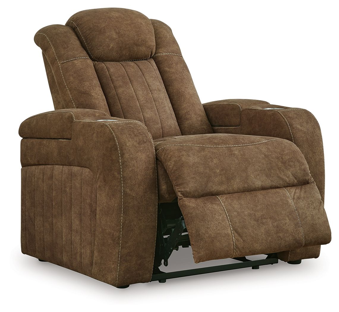Wolfridge - Brindle - Power Recliner/Adj Headrest - Urban Living Furniture (Los Angeles, CA)