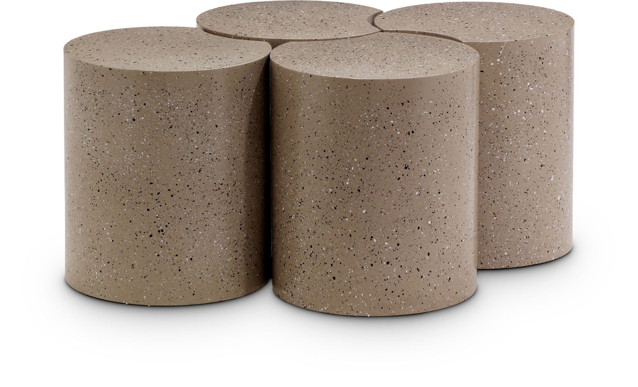 Dimple - 4 Piece Modular Coffee Table - Terazzo Finish - Urban Living Furniture (Los Angeles, CA)