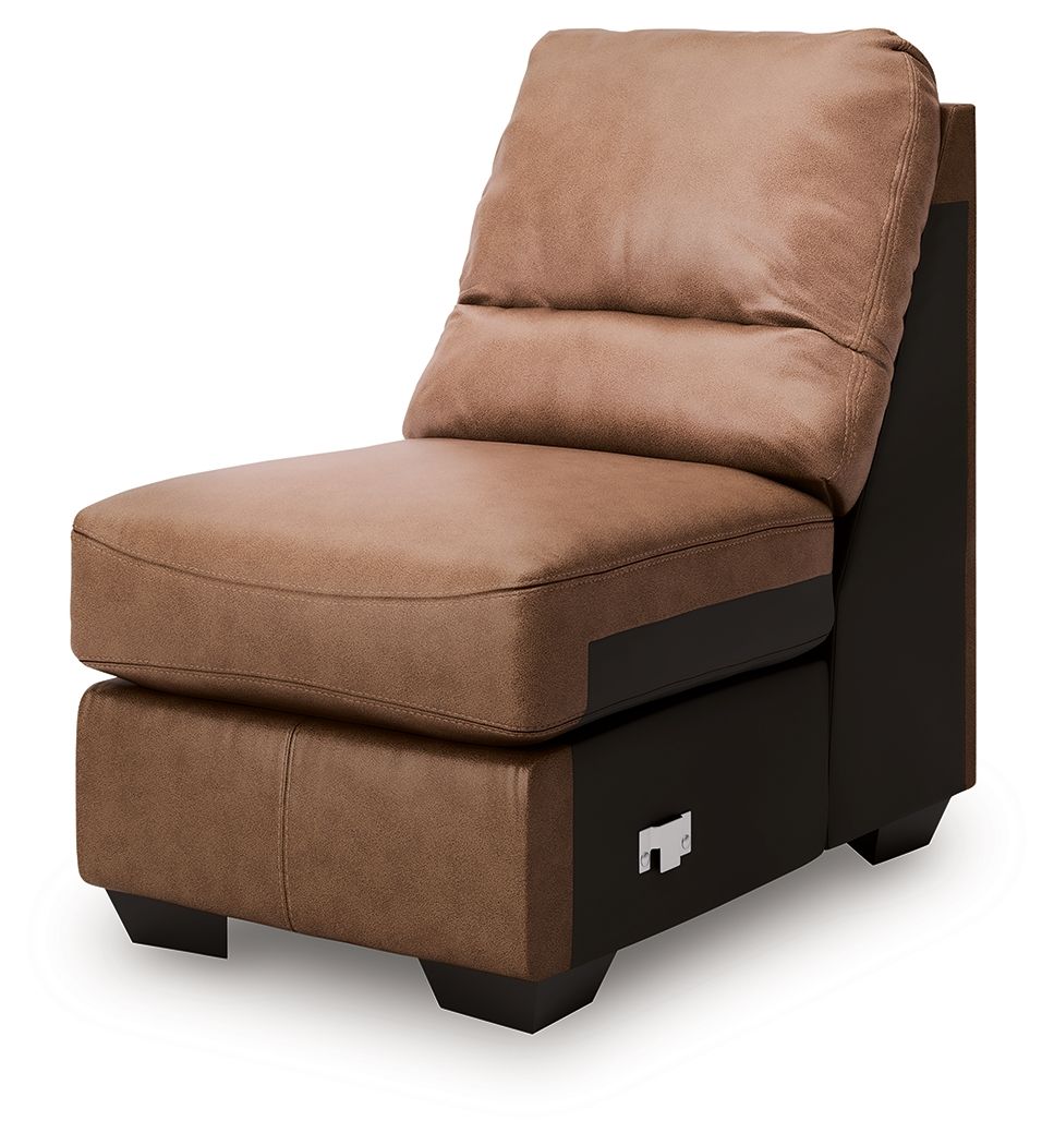 WillowBend - Armless Chair - Caramel - Urban Living Furniture (Los Angeles, CA)