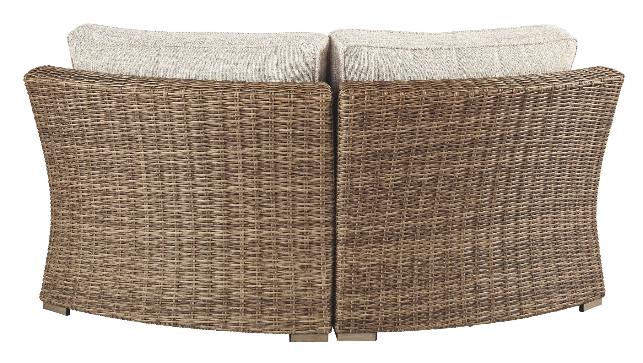 Beachcroft - Beige - Curved Corner Chair w/Cushion - Urban Living Furniture (Los Angeles, CA)