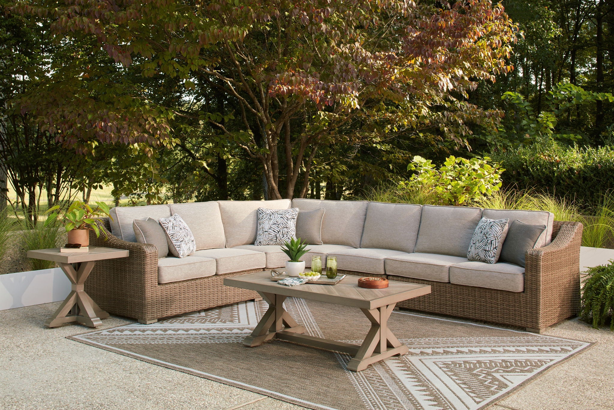 Laguna Heights - Outdoor Sectional - Urban Living Furniture (Los Angeles, CA)