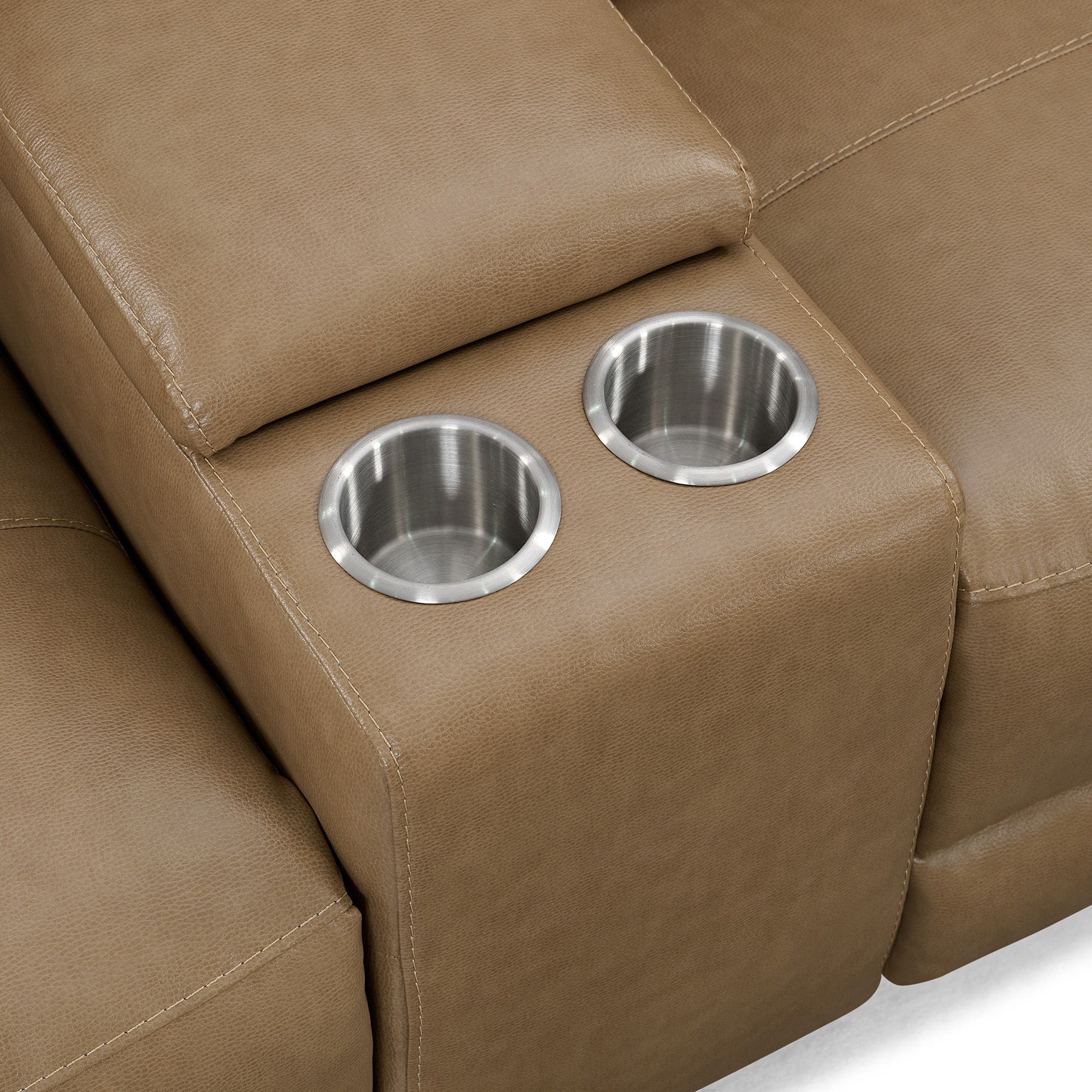 Momentum - Entertainment Console With Bluetooth Speaker - Cashew