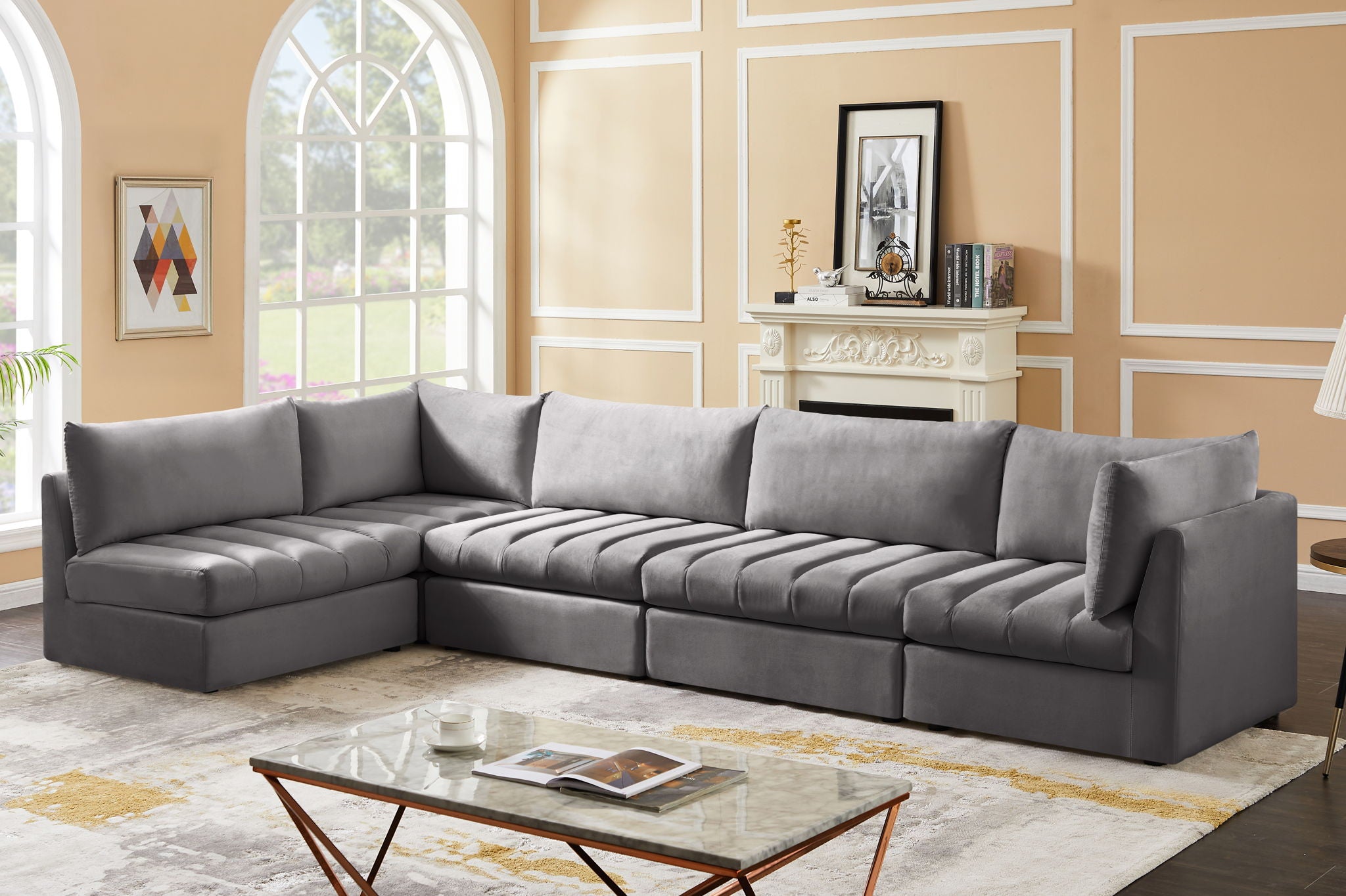 Jacob - 5 Pc. Modular Sectional - Urban Living Furniture (Los Angeles, CA)