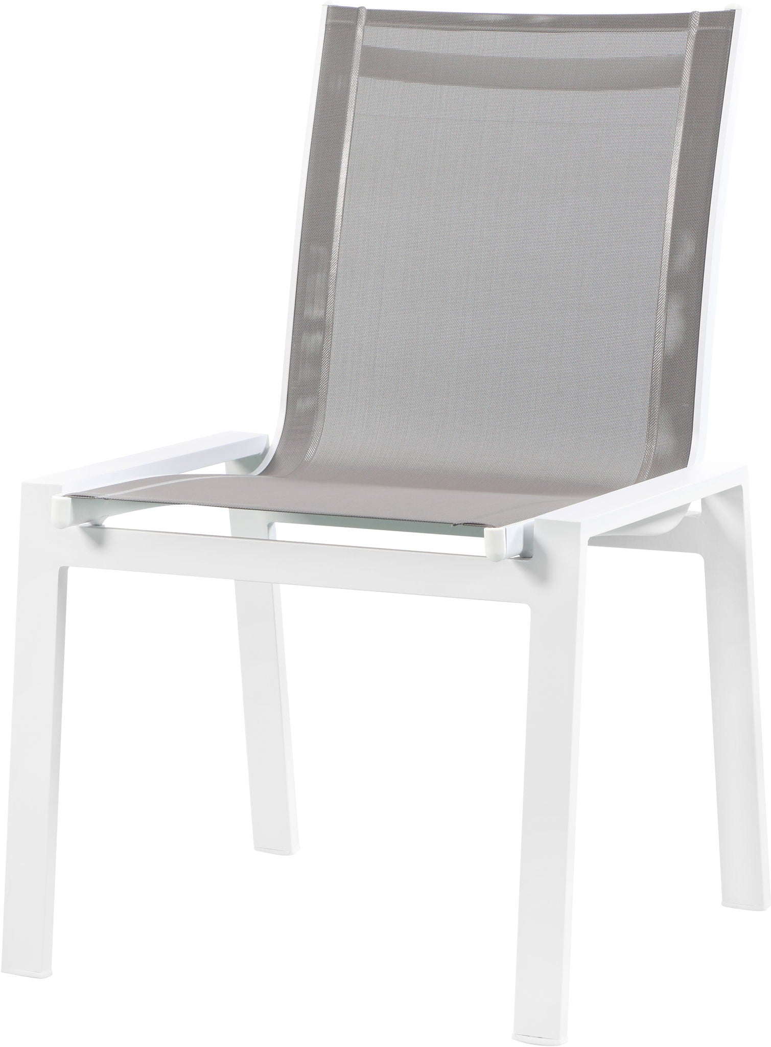 Nizuc - Outdoor Patio Dining Chair With White Frame (Set of 2) - Urban Living Furniture (Los Angeles, CA)