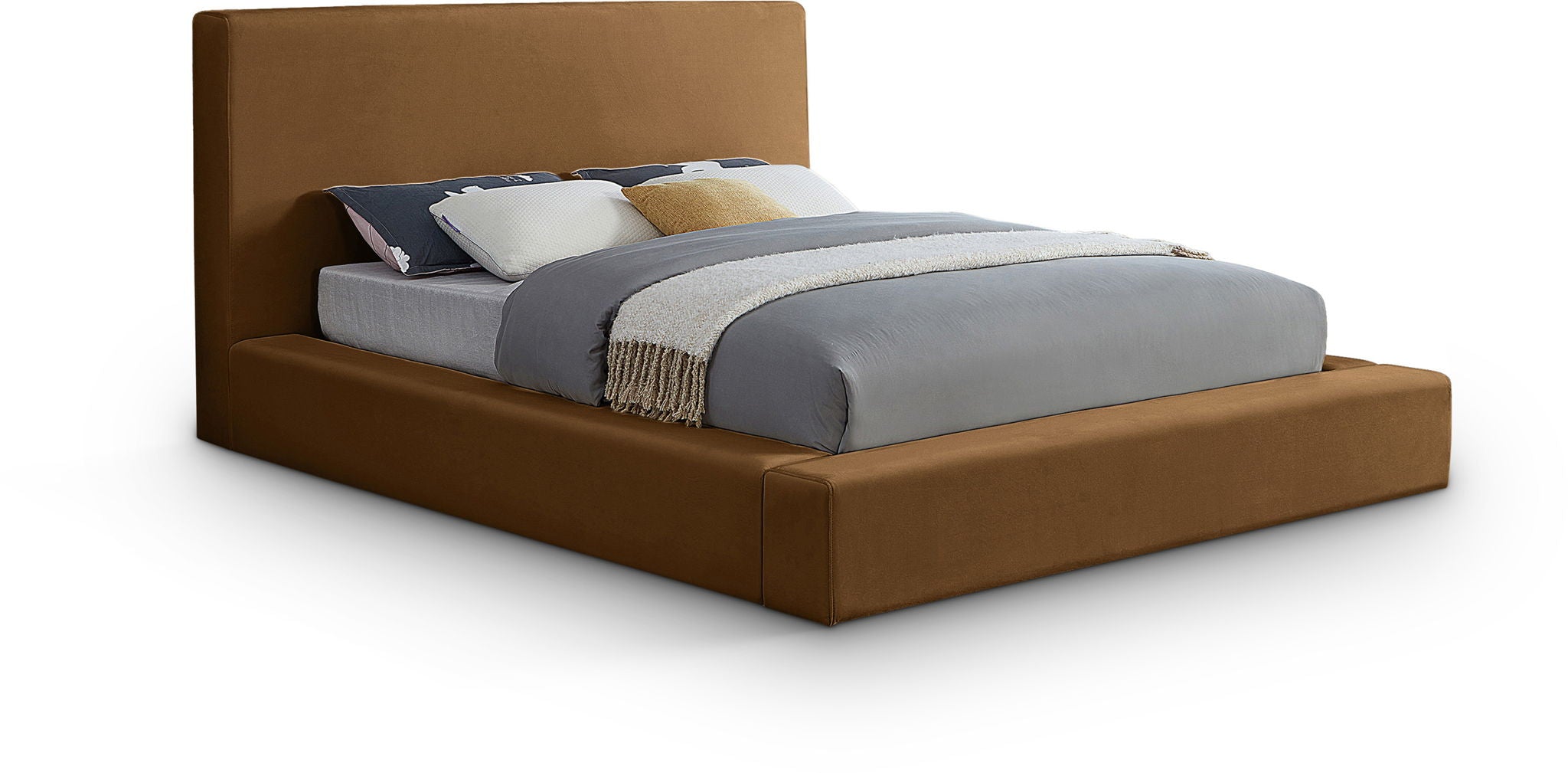 Dorian - Velvet Upholstered Bed - Urban Living Furniture (Los Angeles, CA)