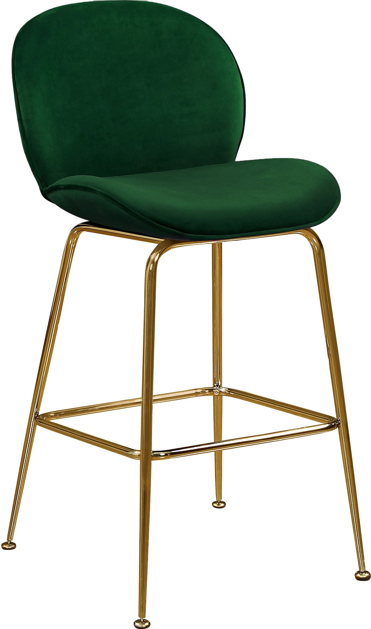 Paris - Stool with Gold Legs (Set of 2) - Urban Living Furniture (Los Angeles, CA)