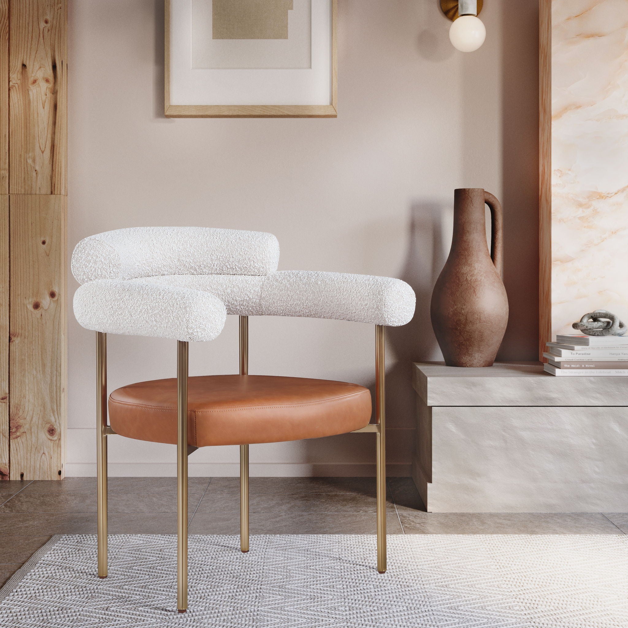 Blake - Dining Chair With Bronze Legs (Set of 2) - Urban Living Furniture (Los Angeles, CA)