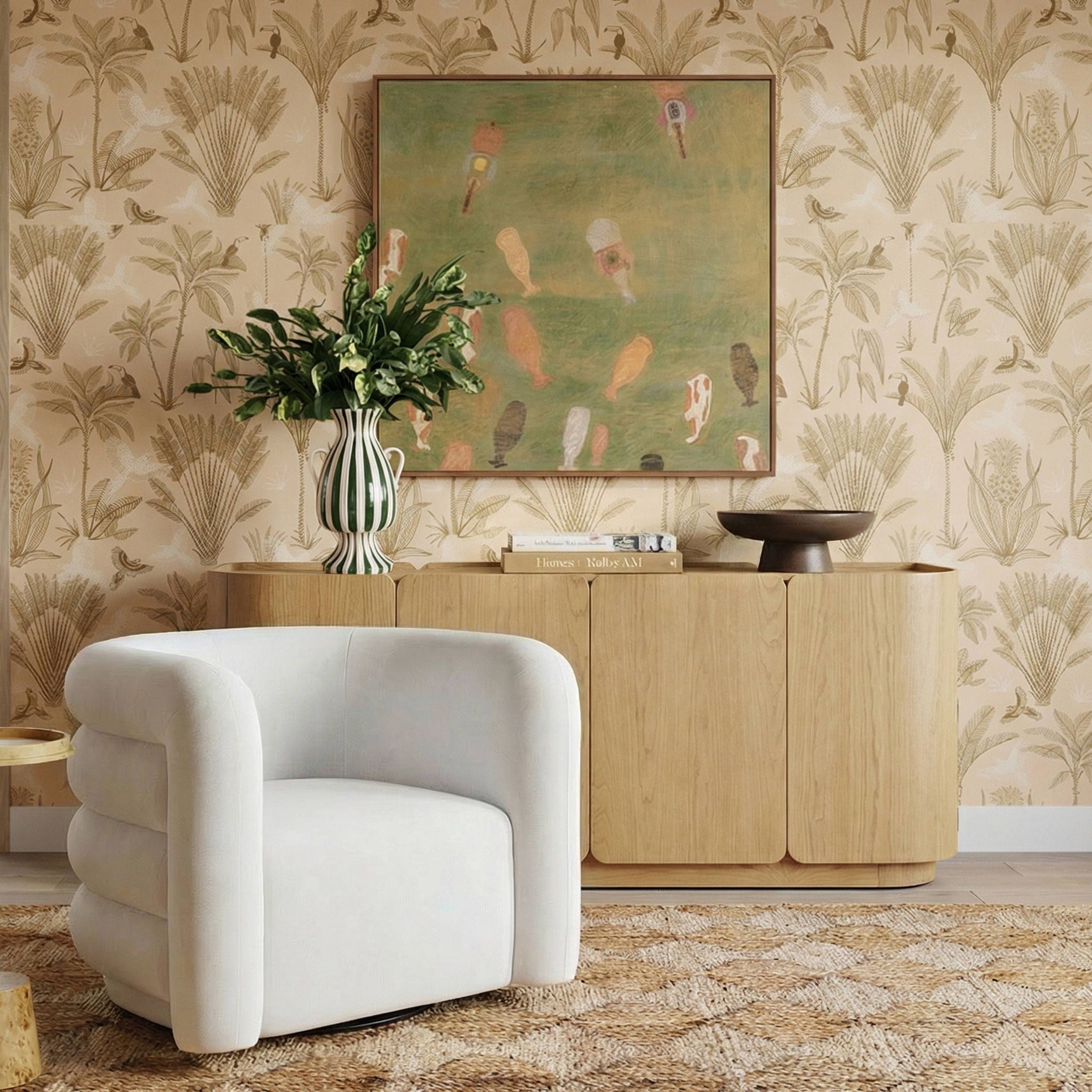 Moora - 4-Door Sideboard - Natural Ash - Urban Living Furniture (Los Angeles, CA)