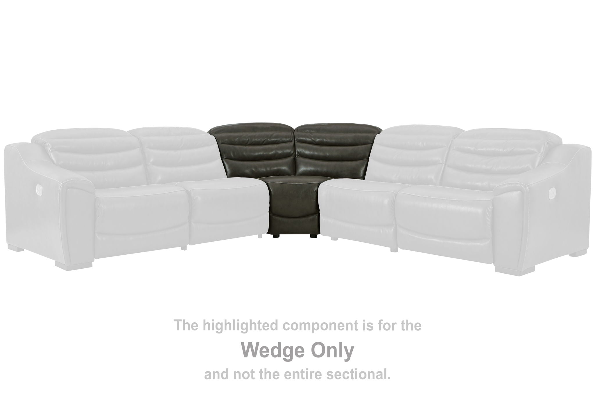 Center Line - Dark Gray - Wedge - Urban Living Furniture (Los Angeles, CA)