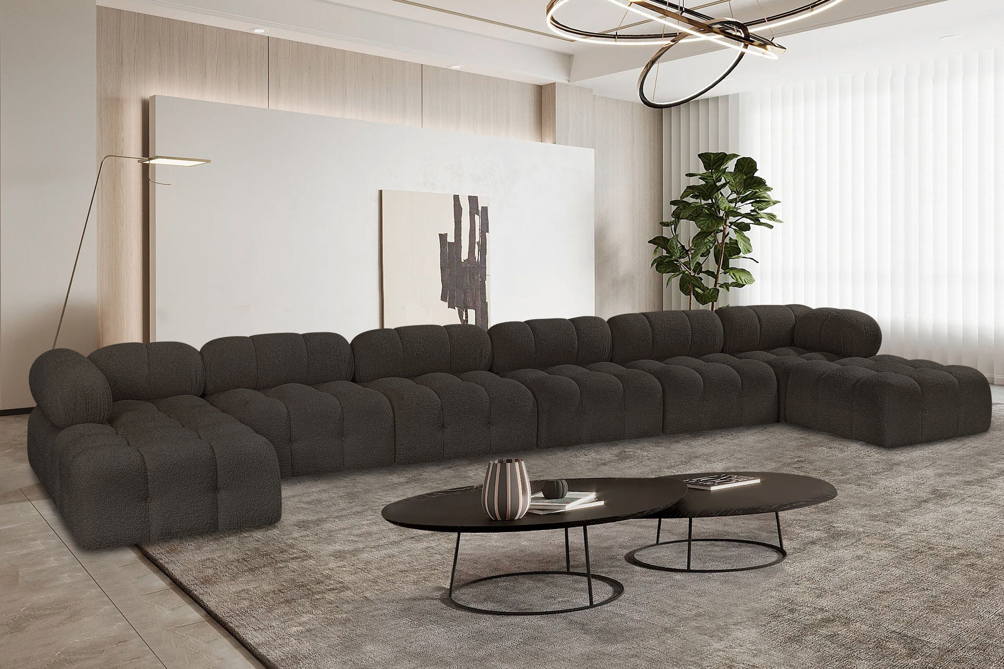 Ames - 8 Piece Fabric Modular Sectional - Urban Living Furniture (Los Angeles, CA)