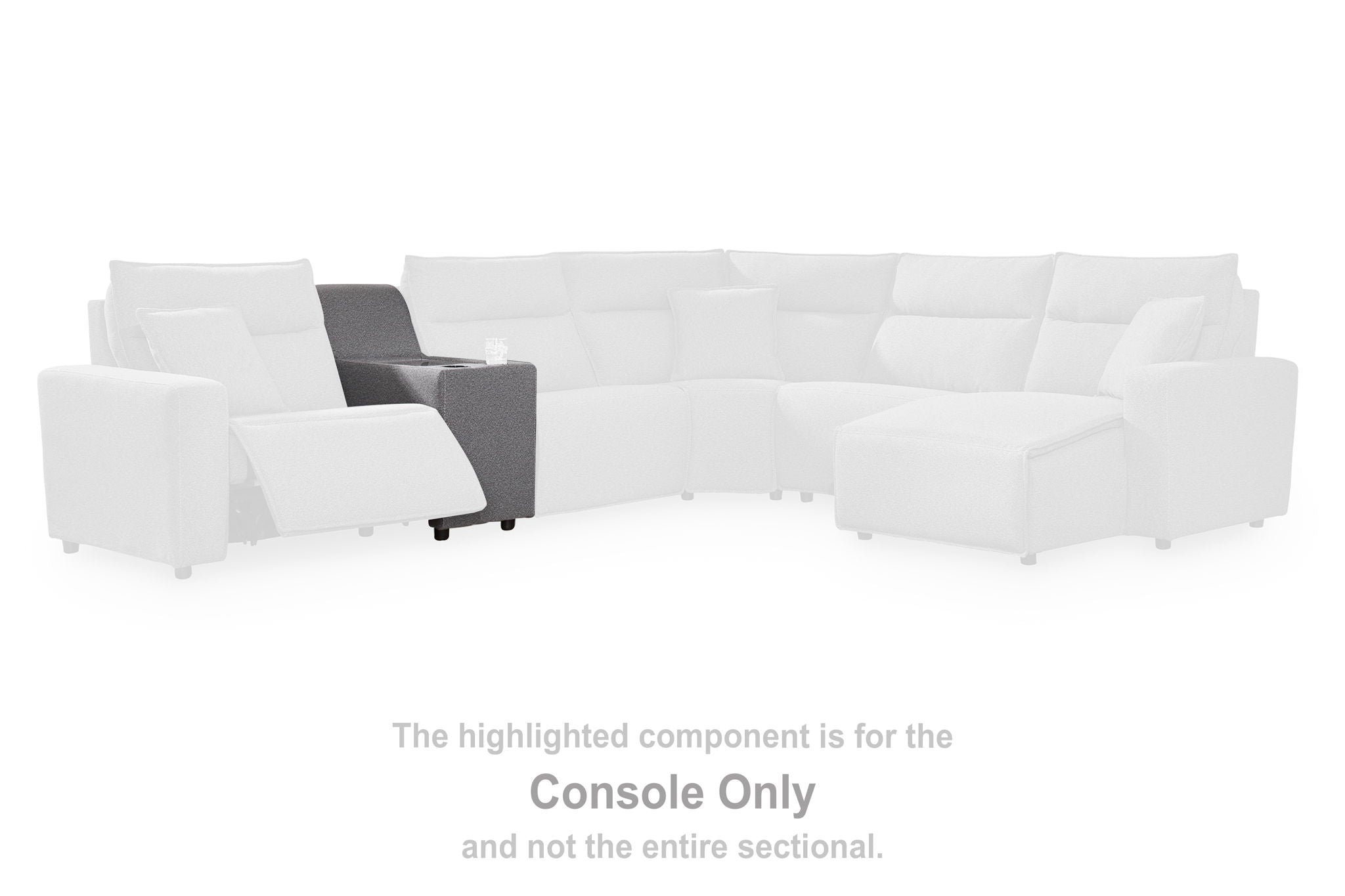 Modmax II - Console - Salt And Pepper - Urban Living Furniture (Los Angeles, CA)