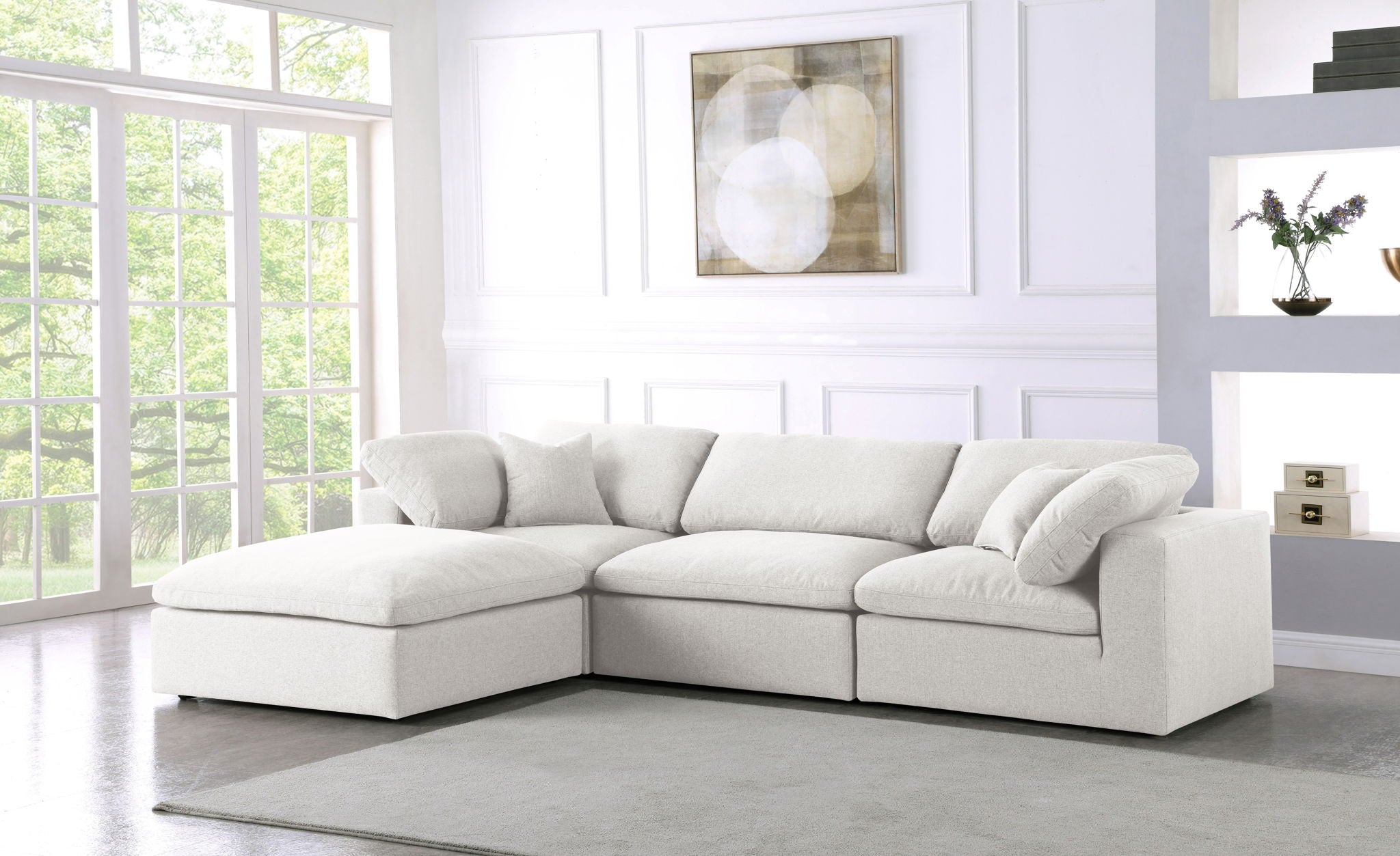 Serene - 4 Piece Modular Sectional - Urban Living Furniture (Los Angeles, CA)