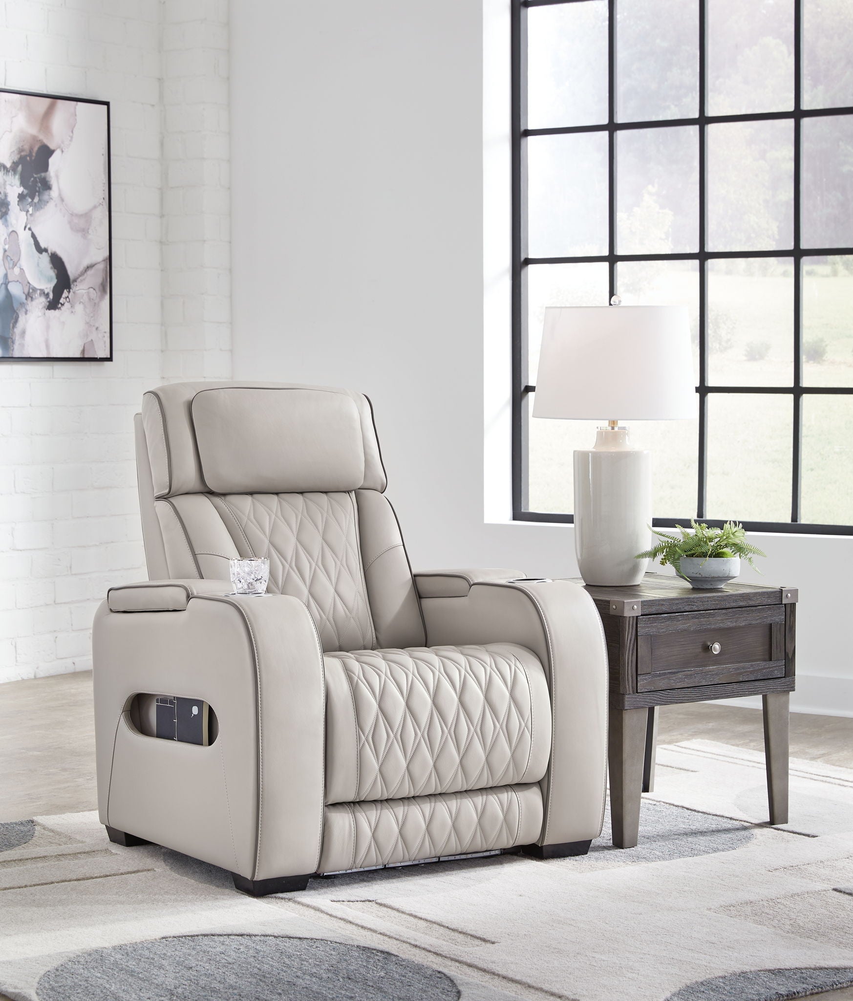 Boyington - Power Recliner/Adj Headrest - Urban Living Furniture (Los Angeles, CA)