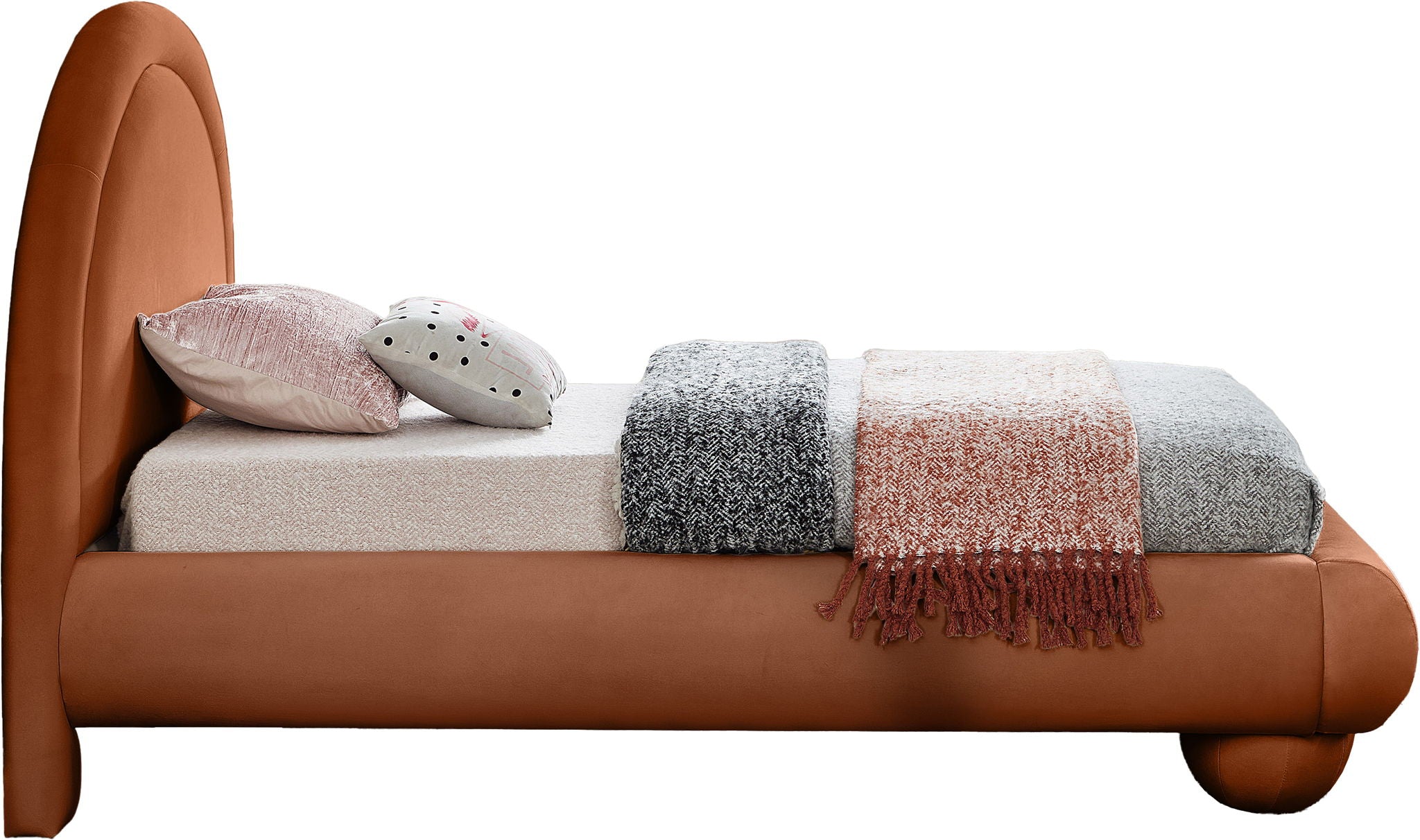 Madrid - Velvet Upholstered Bed - Urban Living Furniture (Los Angeles, CA)