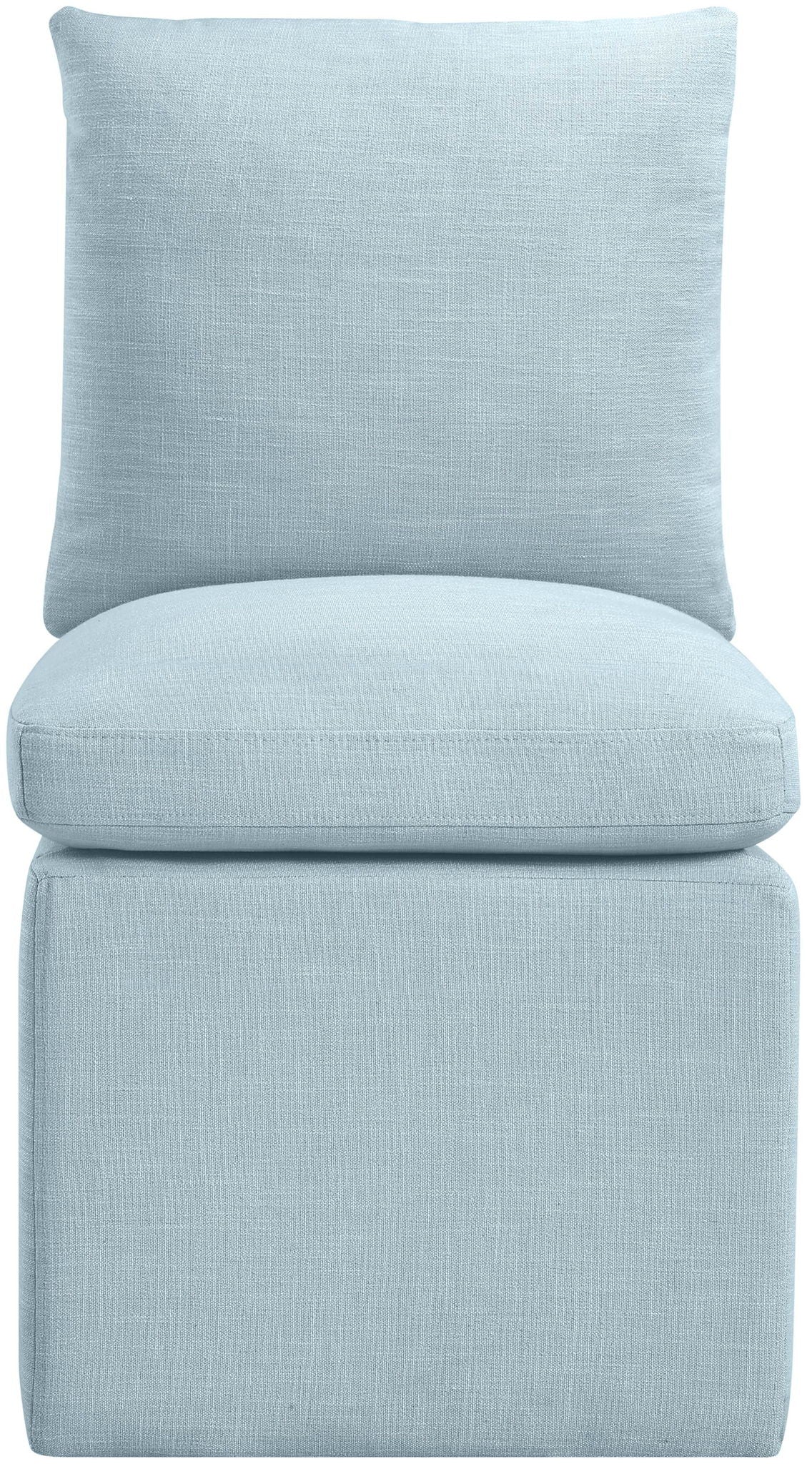Nelori - Linen Textured Performance Fabric Upholstered Dining Chair (Set of 2) - Urban Living Furniture (Los Angeles, CA)