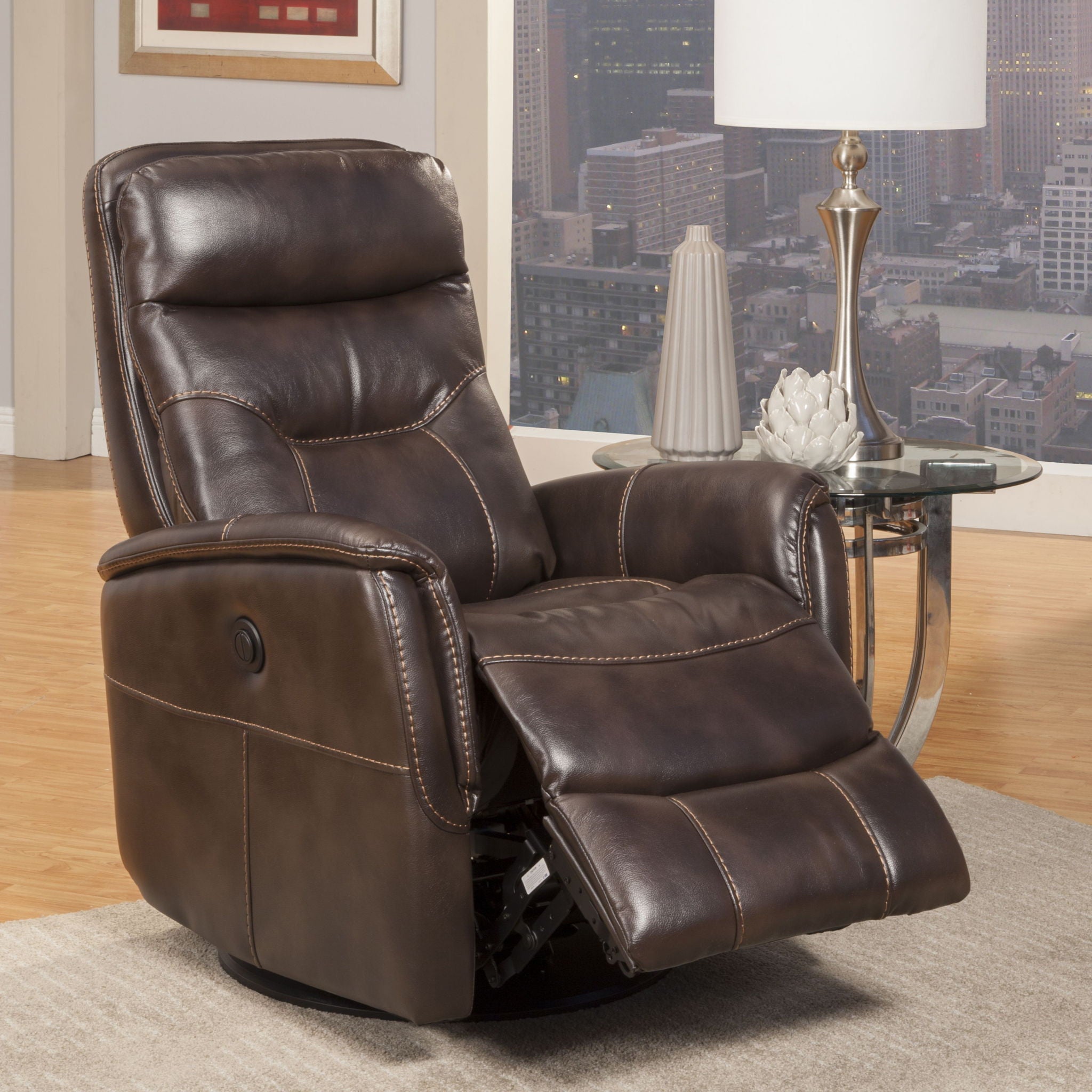 Gemini - Power Swivel Glider Recliner - Urban Living Furniture (Los Angeles, CA)