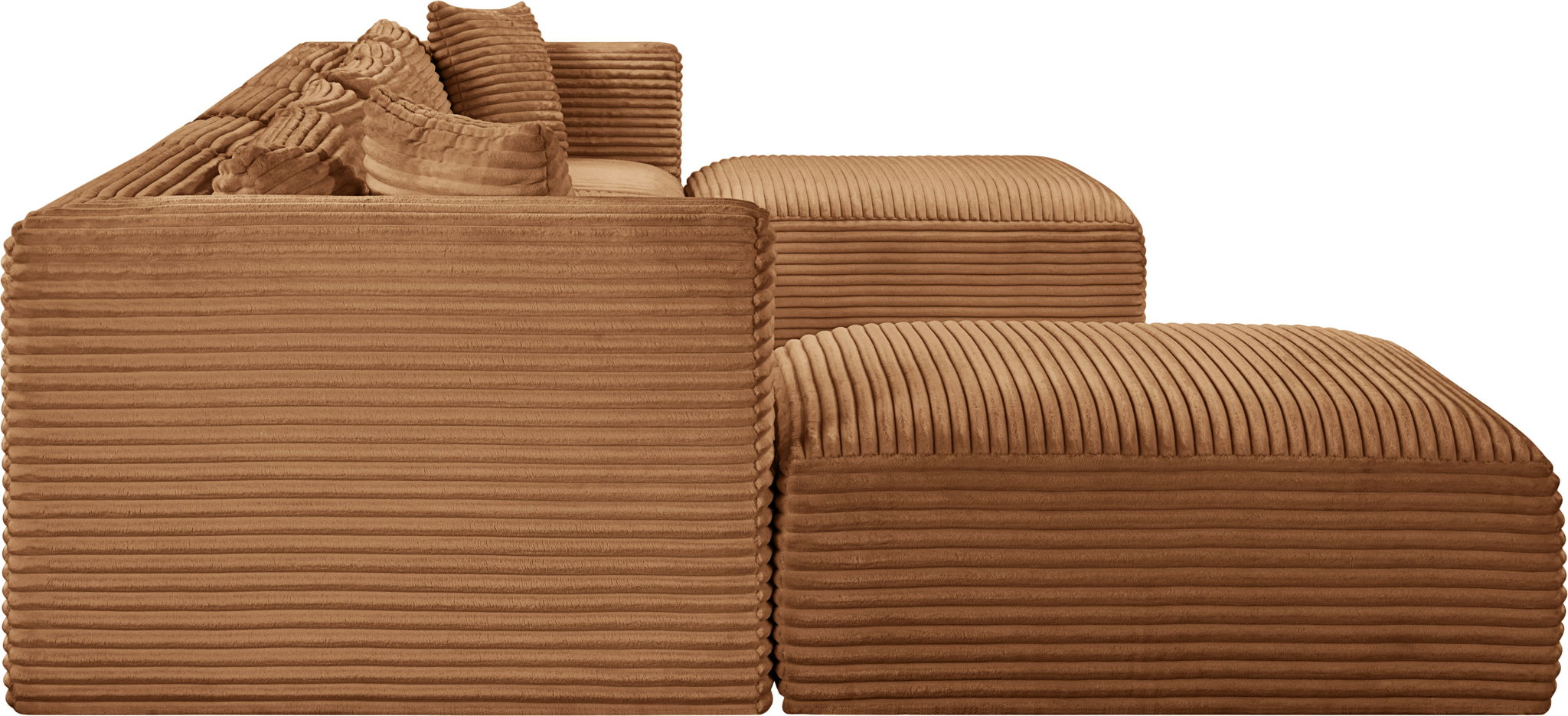 Shaggy - Fabric 7 Piece Modular Sectional With 2 Ottomans - Urban Living Furniture (Los Angeles, CA)