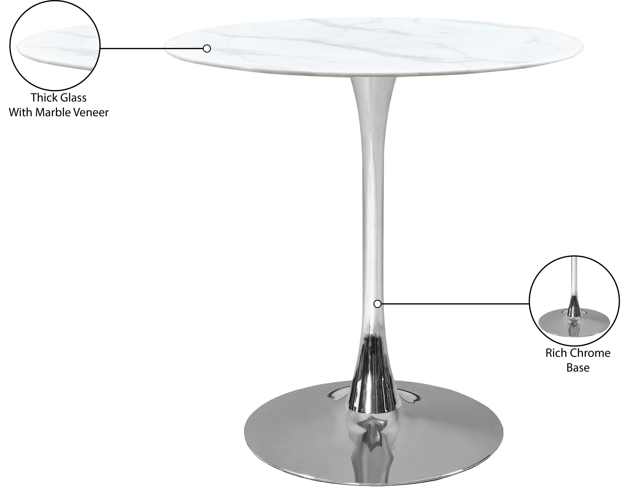 Tulip - Counter Height Table