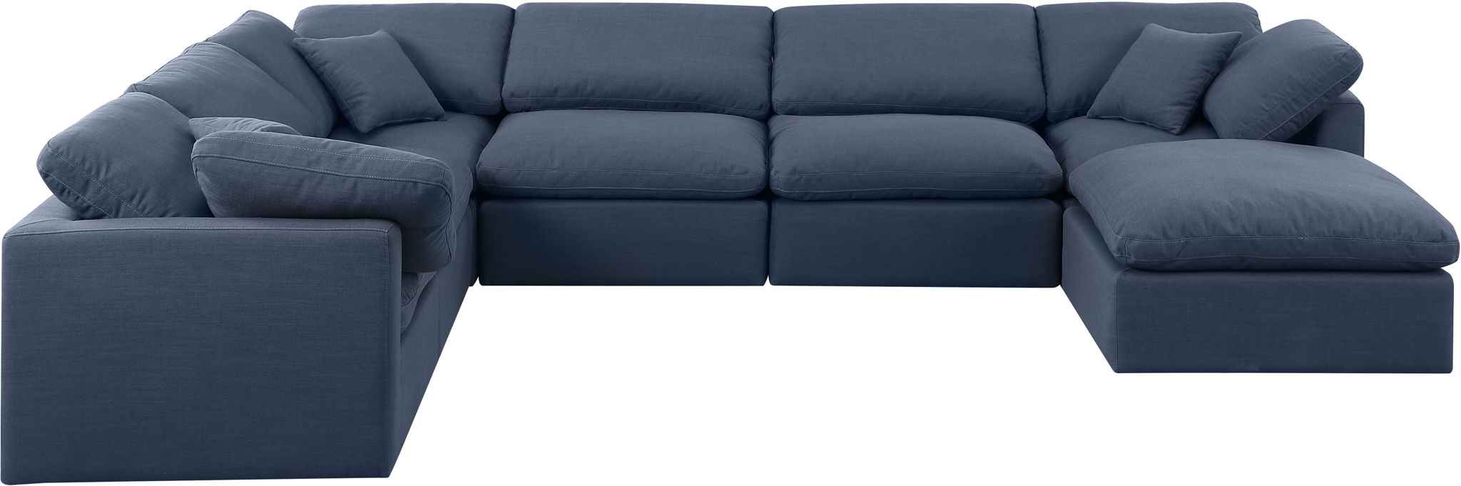 Indulge - Linen 7 Piece Modular Sectional - Urban Living Furniture (Los Angeles, CA)